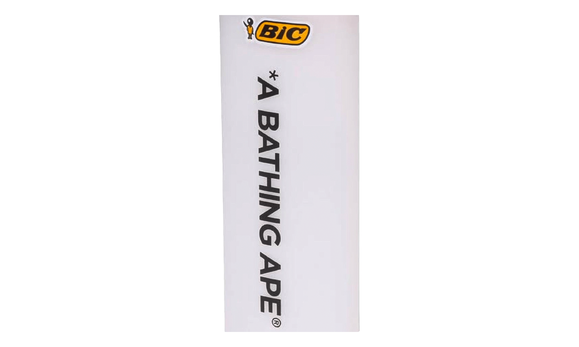 BAPE Bic Lighter White RA 1008