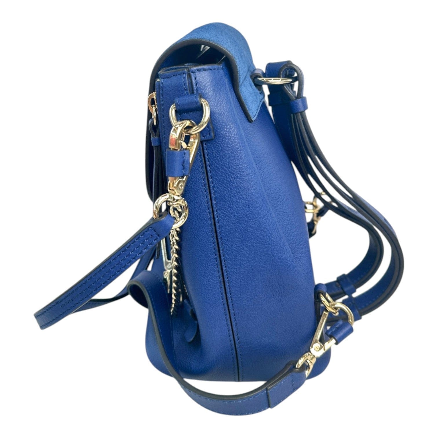 Chloe Blue Backpack Bag