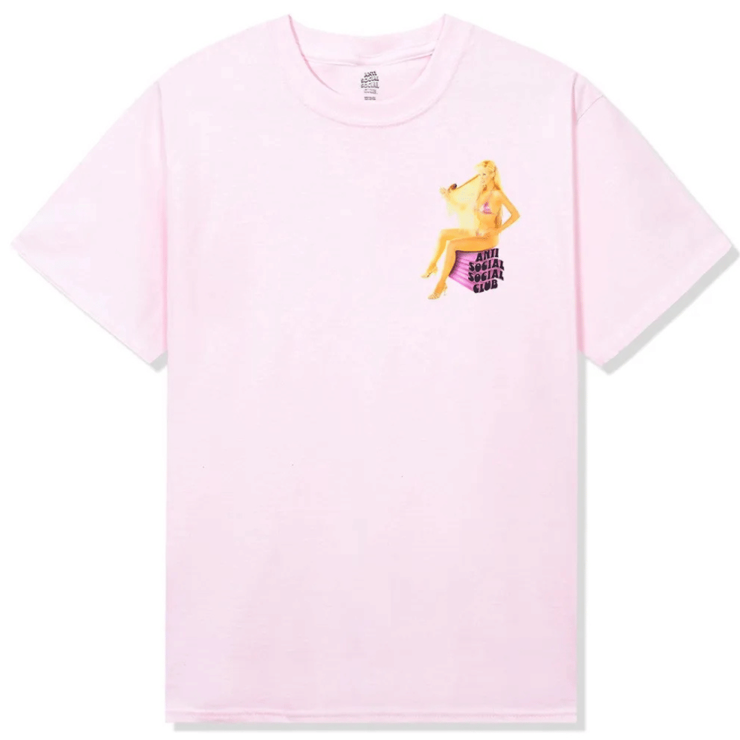 ASSC Anti Social Social Club Ellen Von Unwerth For Assc T-Shirt PALE PINK