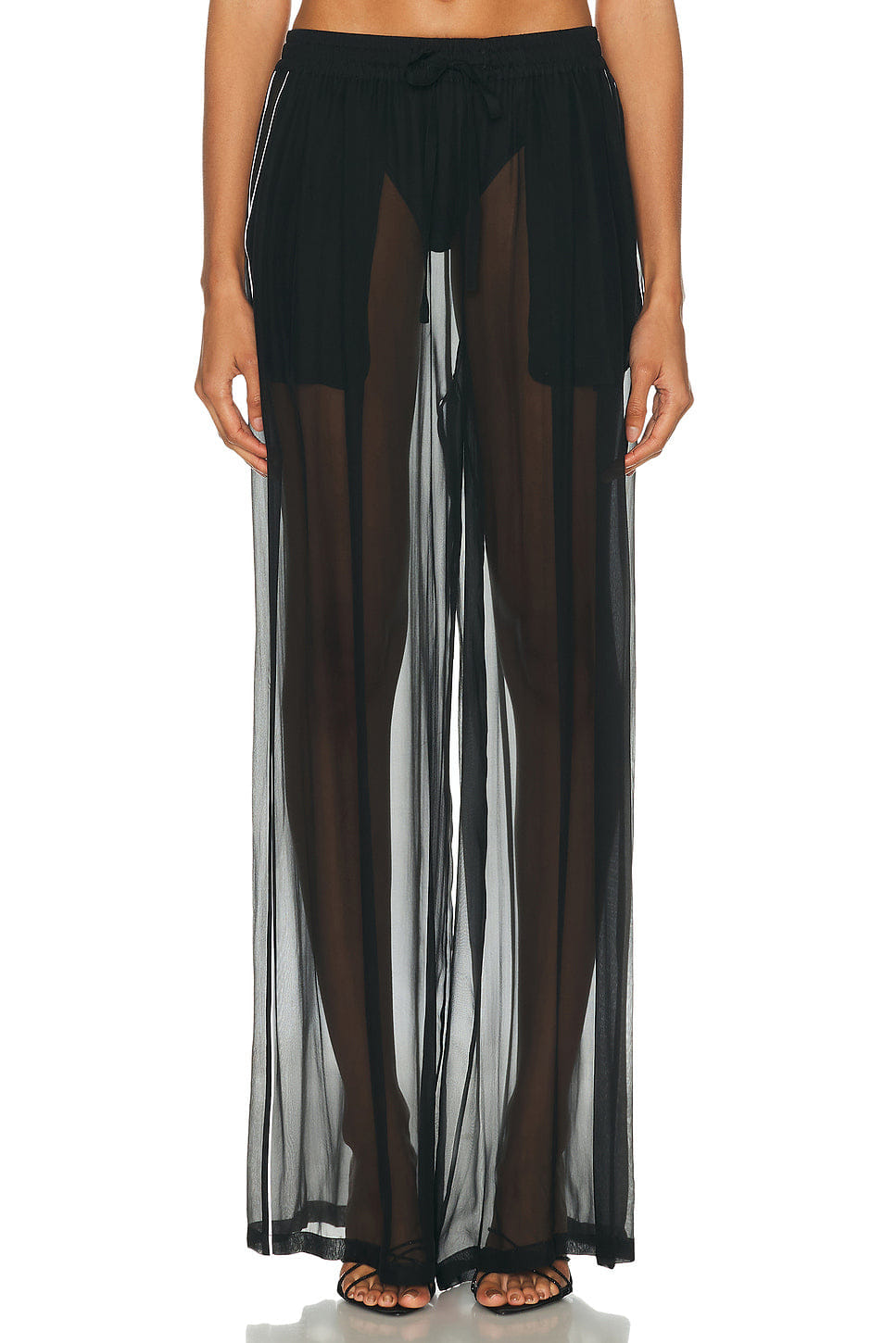 Dolce & Gabbana Sheer Wide Leg Pant