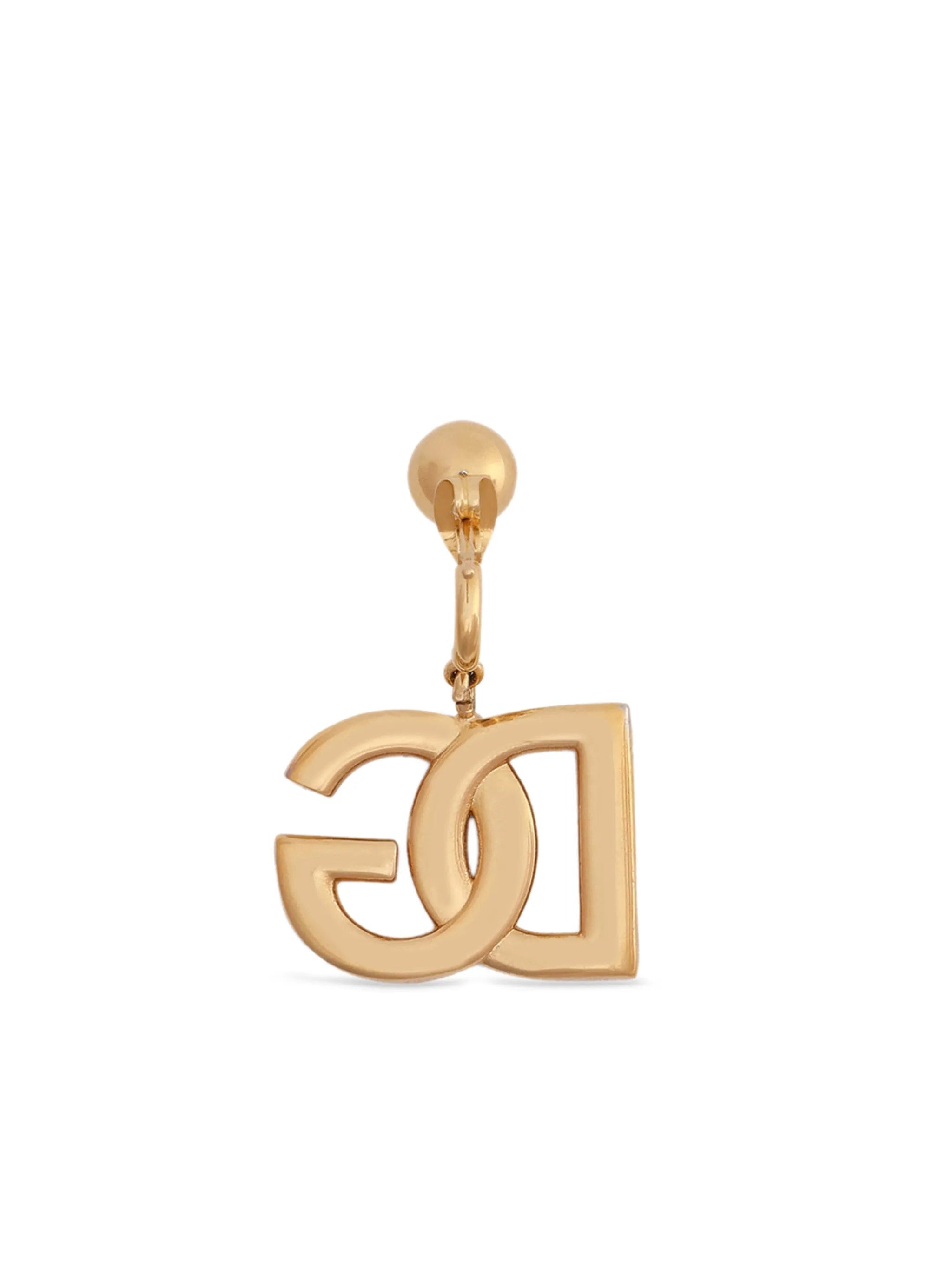 Dolce & Gabbana DG - logo drop earrings