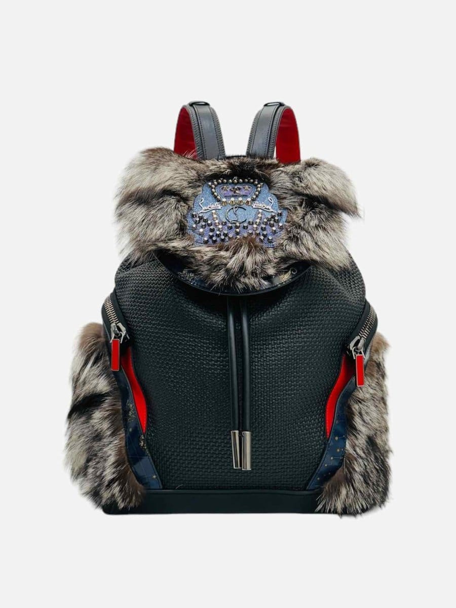Christian Louboutin Explorafunk Black Backpack