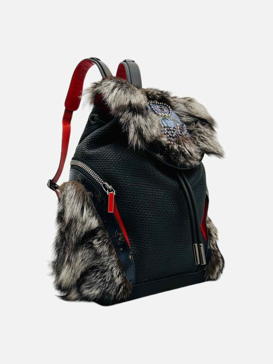 Christian Louboutin Explorafunk Black Backpack