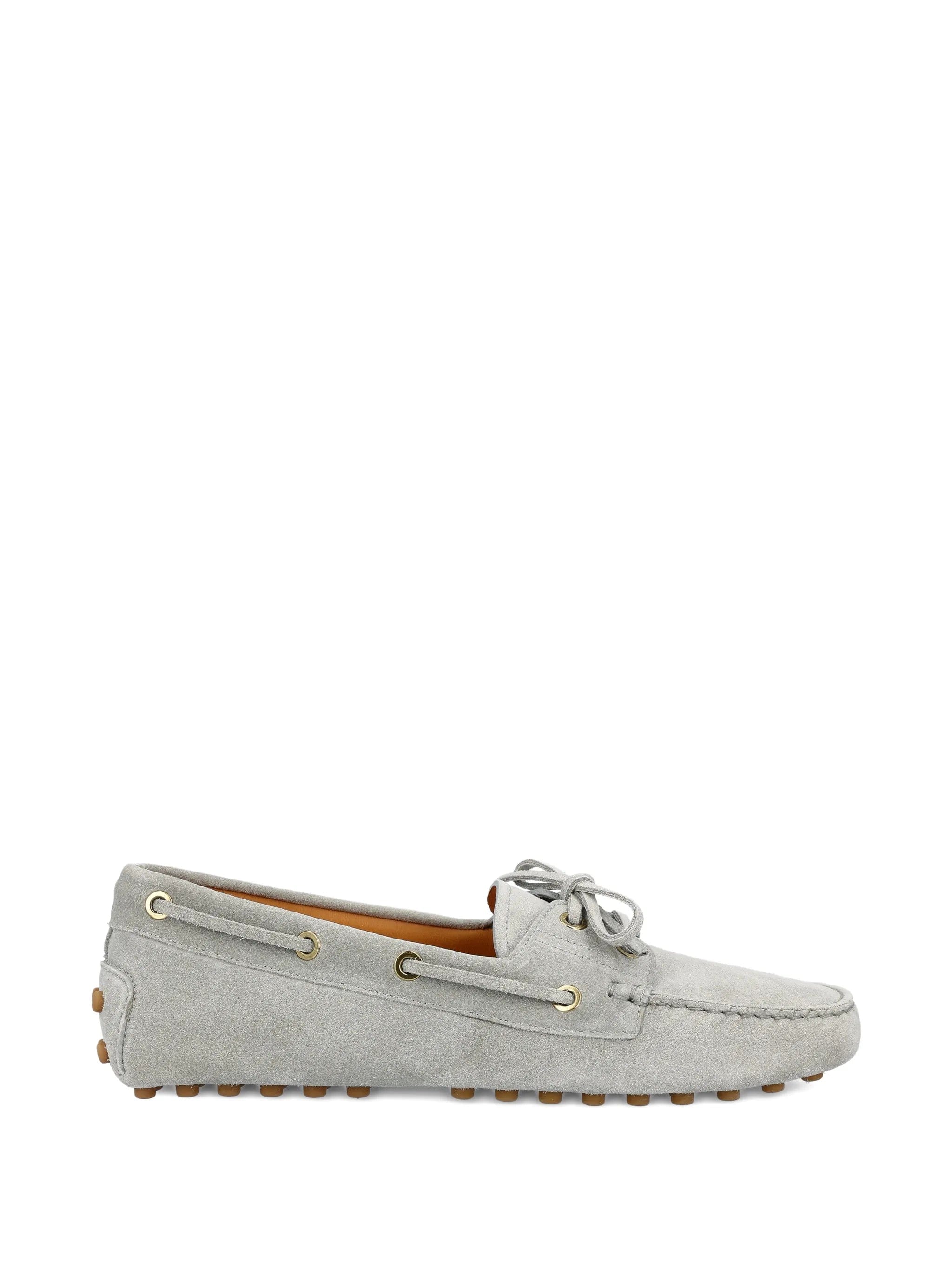 Tod's tie detail flat loafers