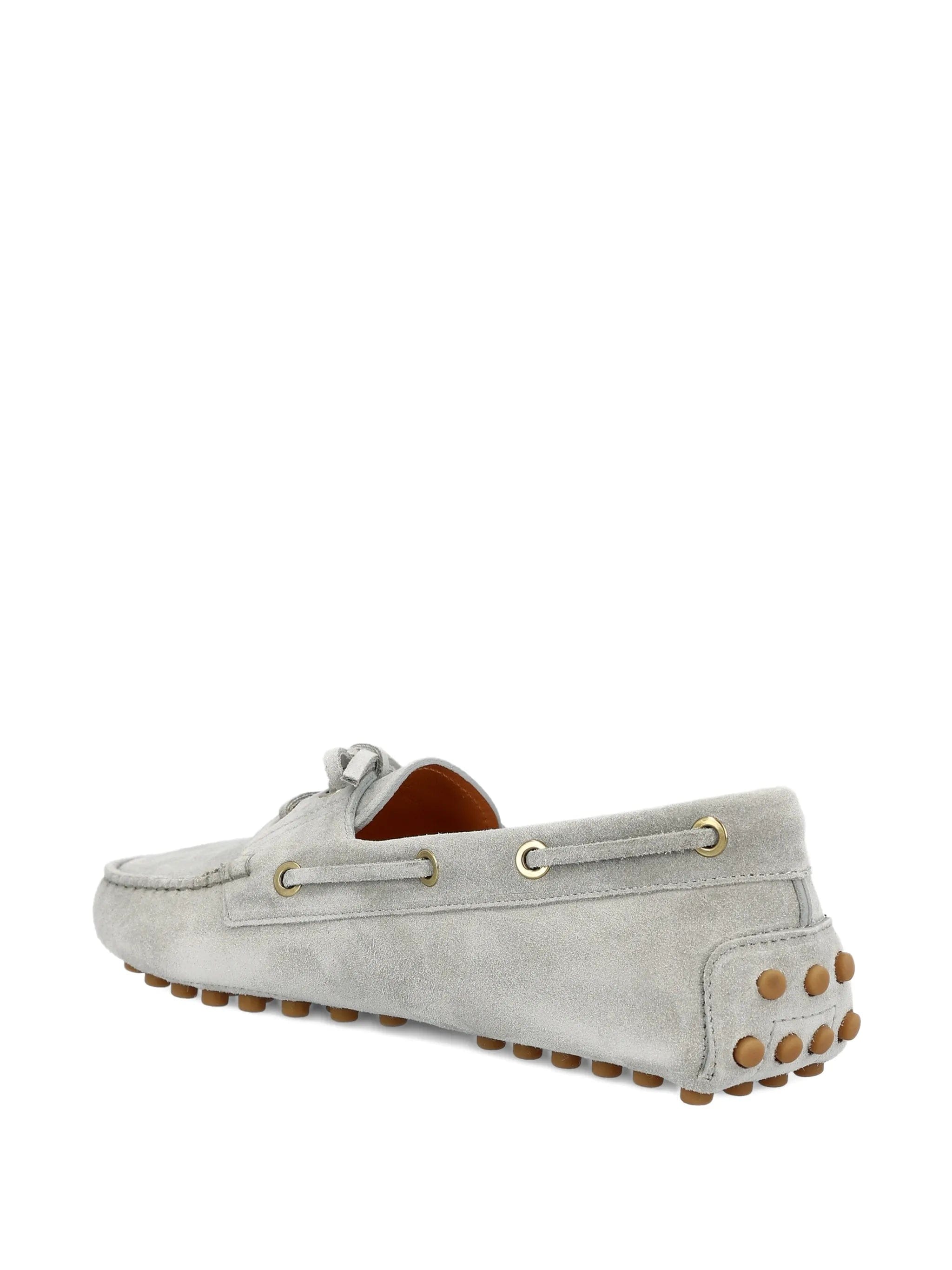 Tod's tie detail flat loafers