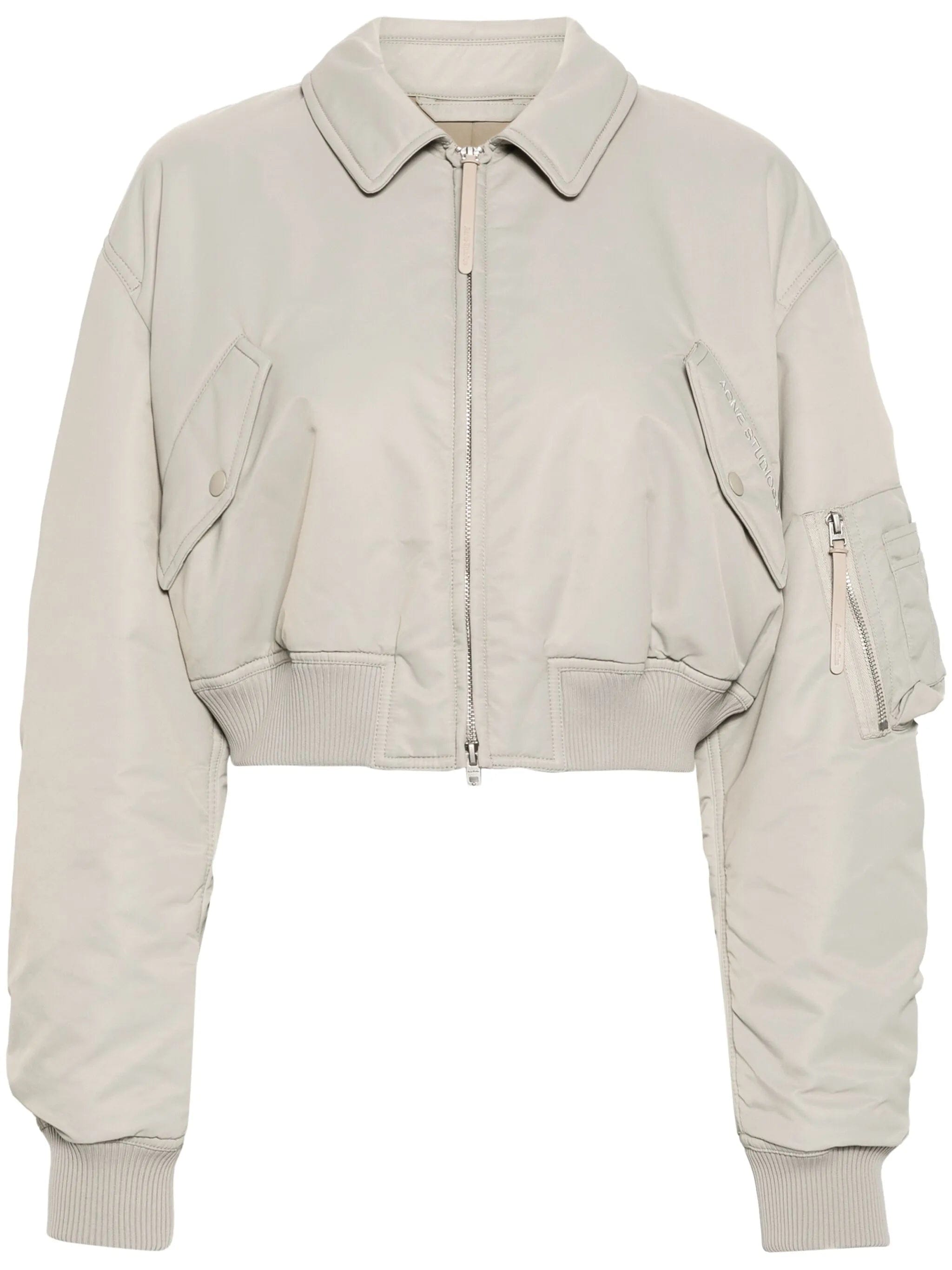 Acne Studios cropped padded bomber jacket