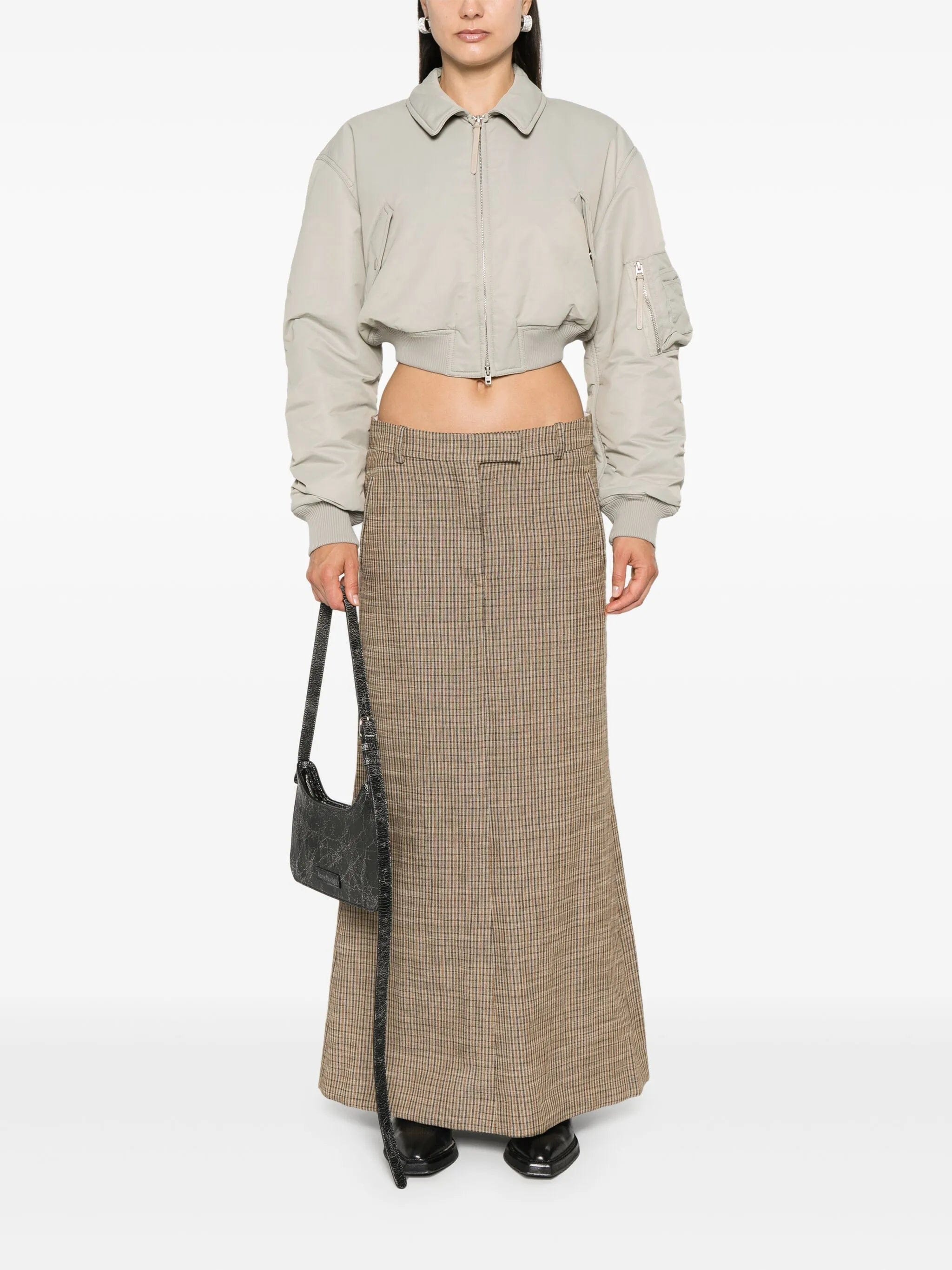 Acne Studios cropped padded bomber jacket