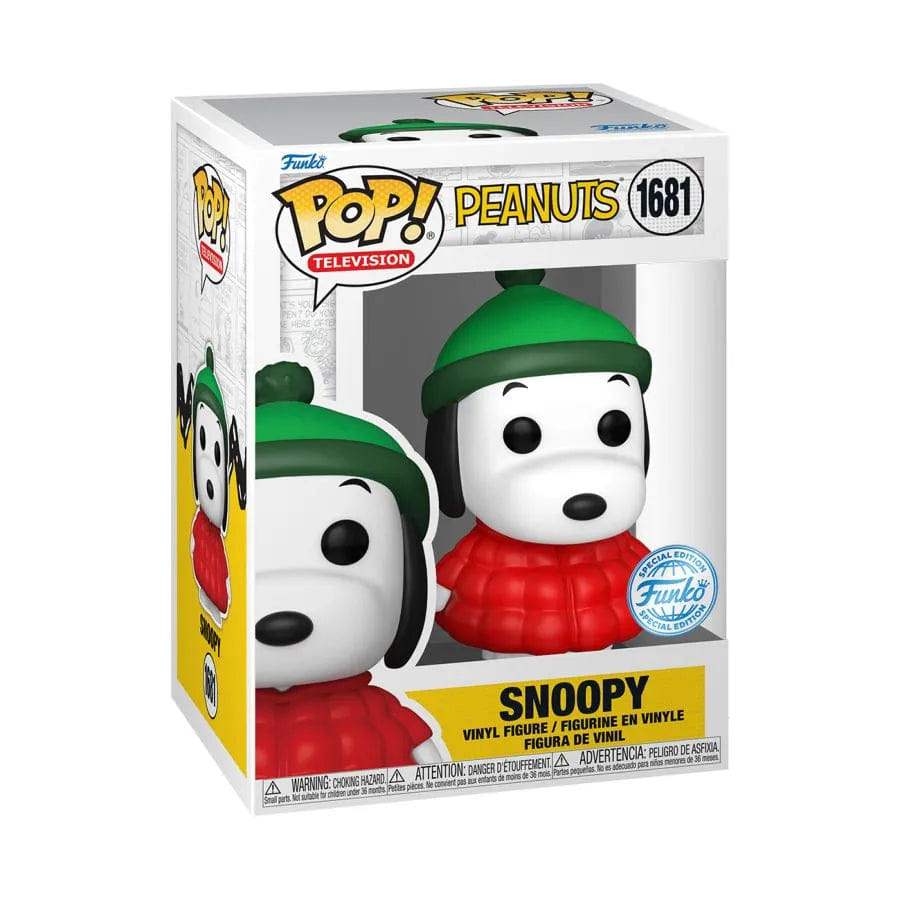 Funko Peanuts - Snoopy in Coat (with chase) US Exclusive Pop! Vinyl [RS]