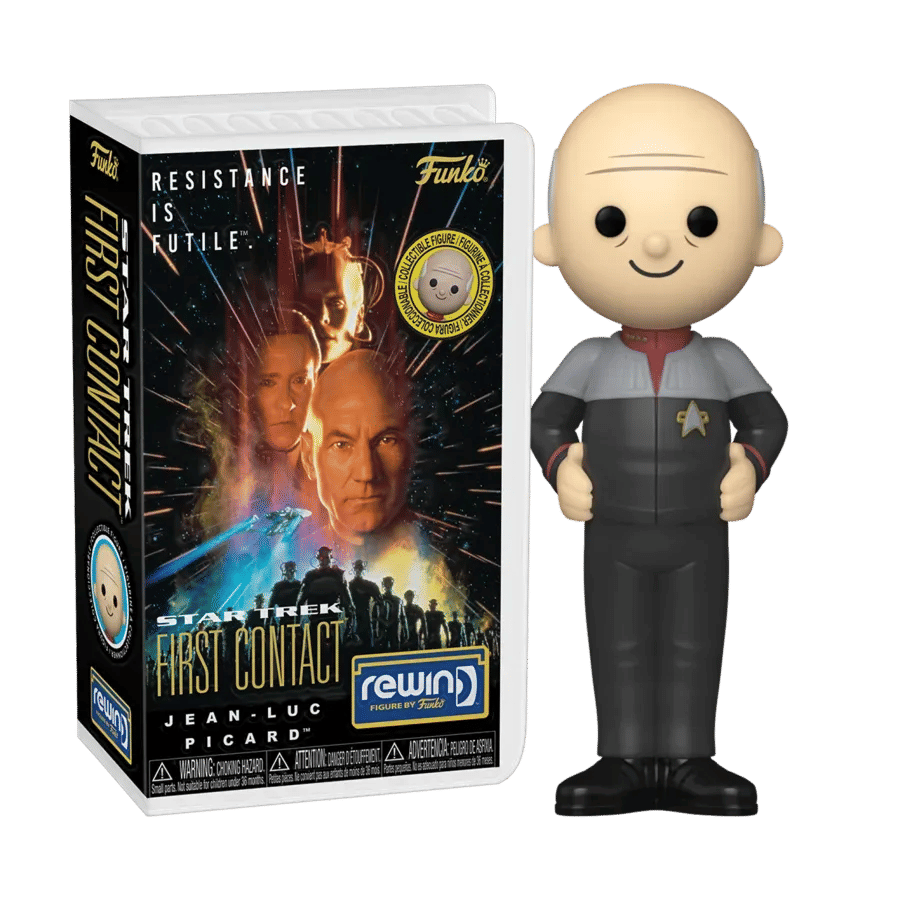 Funko Star Trek: First Contact - Jean - Luc Rewind Figure