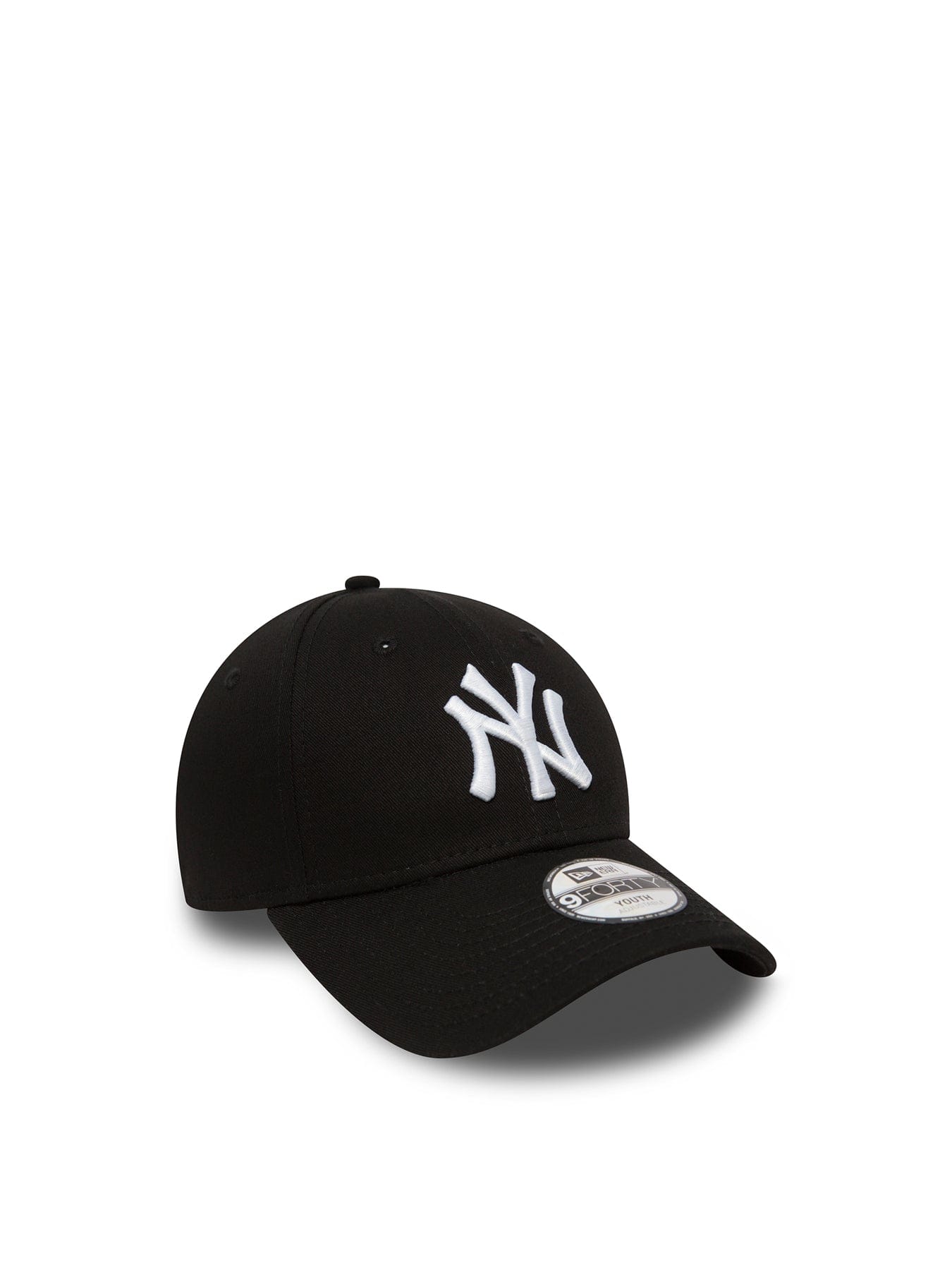 New Era Kids' New York Yankees League Basic 9FORTY Cap Black