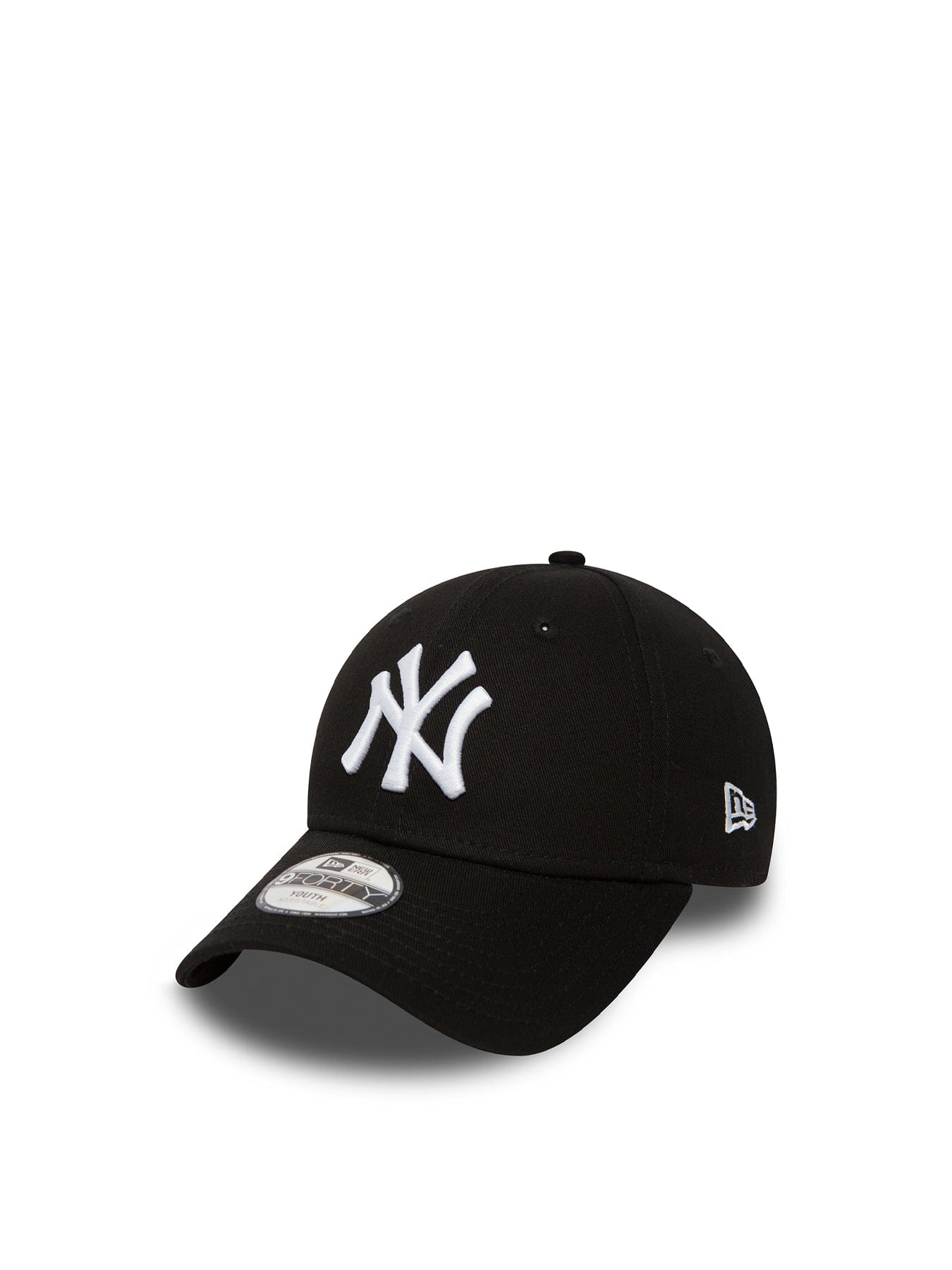 New Era Kids' New York Yankees League Basic 9FORTY Cap Black