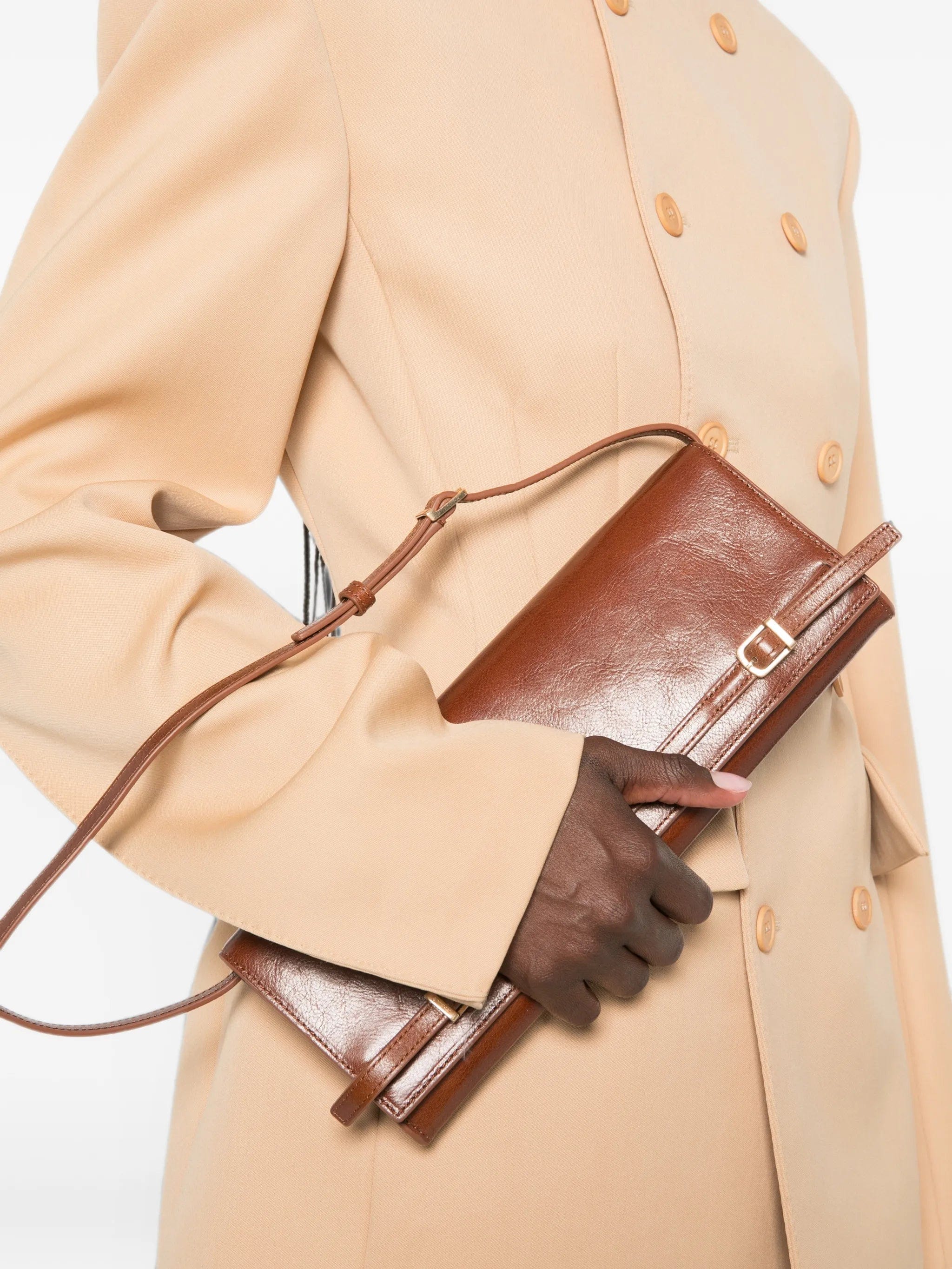 Simkhai River leather shoulder bag