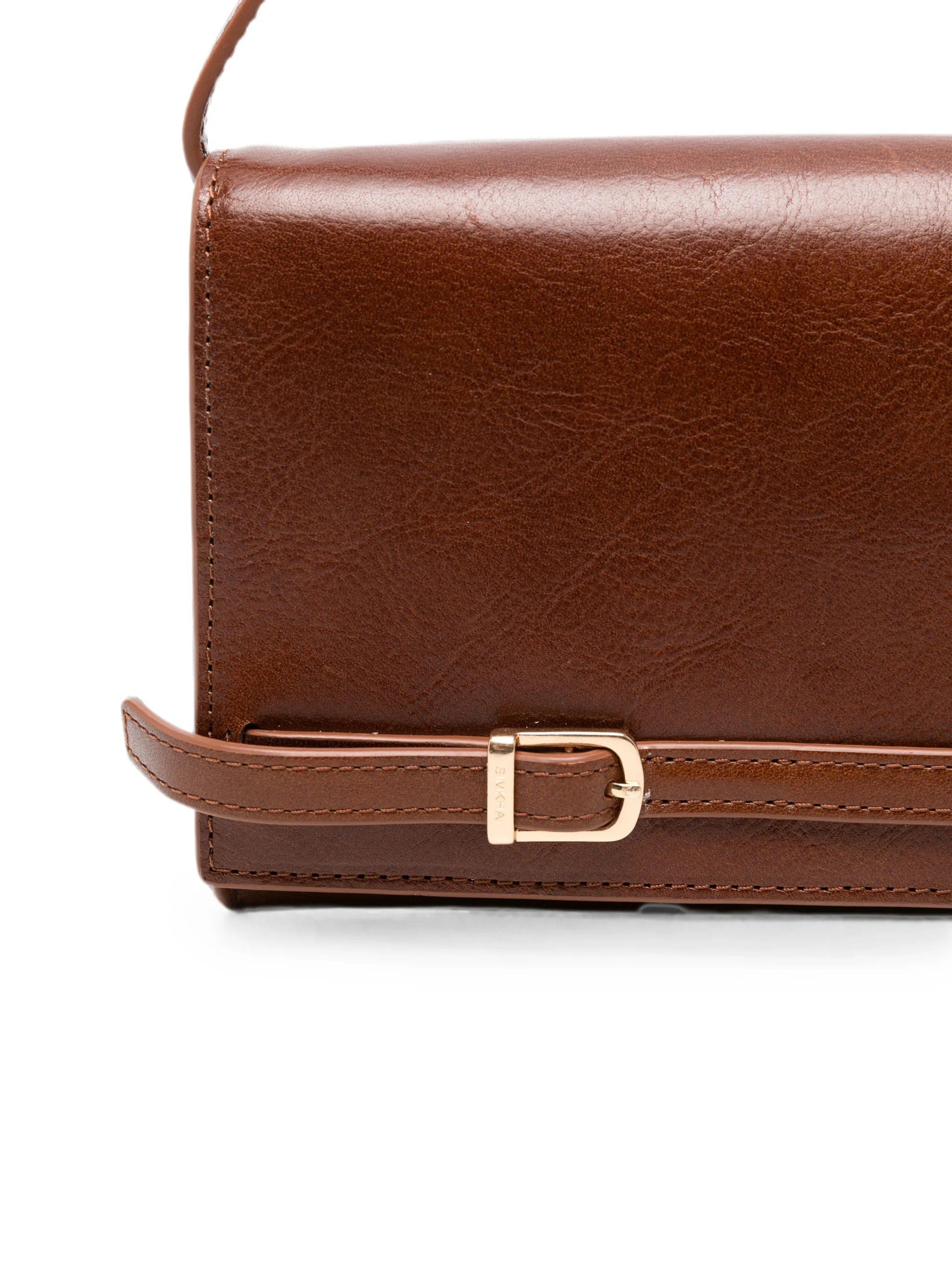 Simkhai River leather shoulder bag