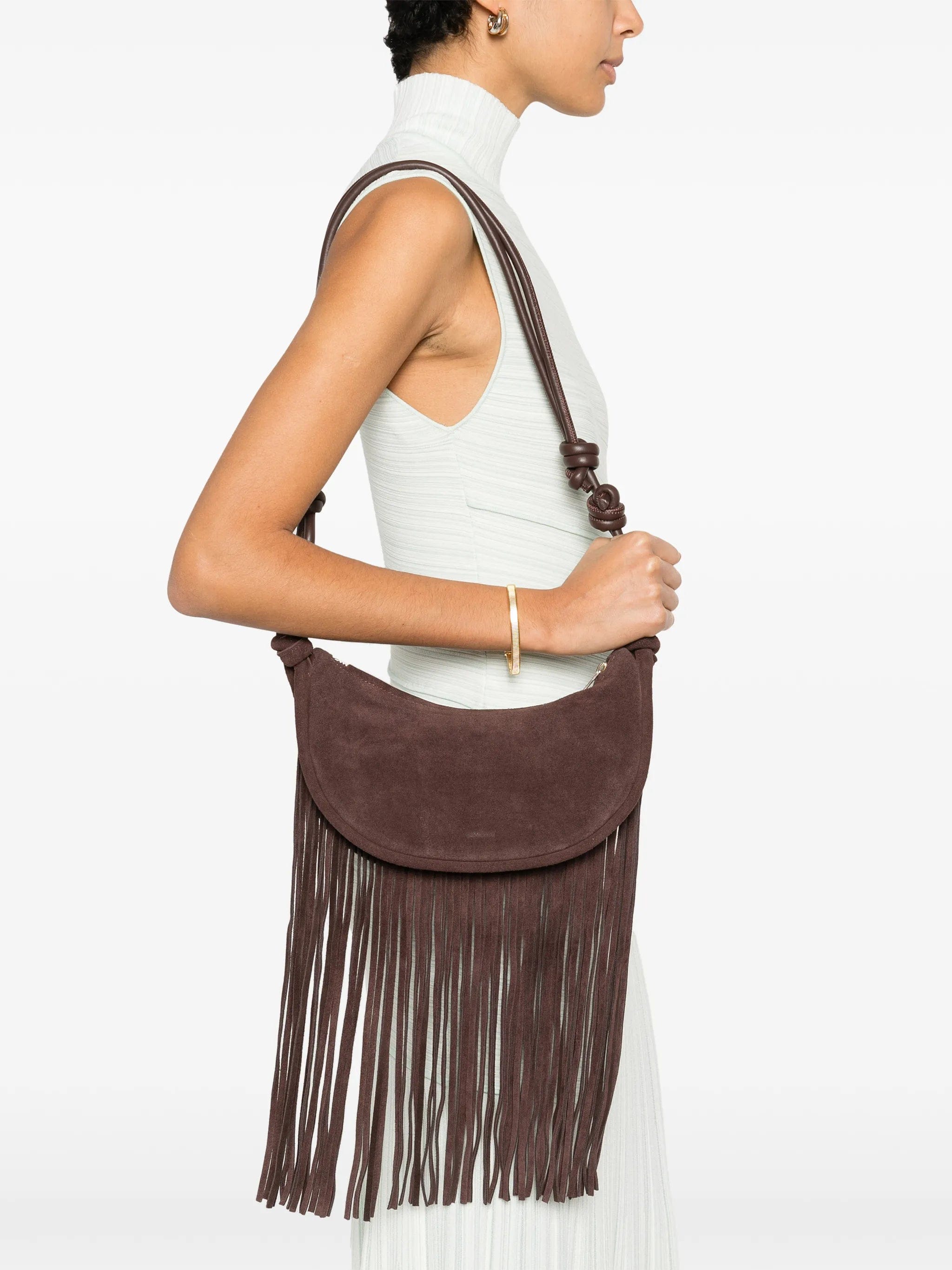 Simkhai Avery fringe cross body bag