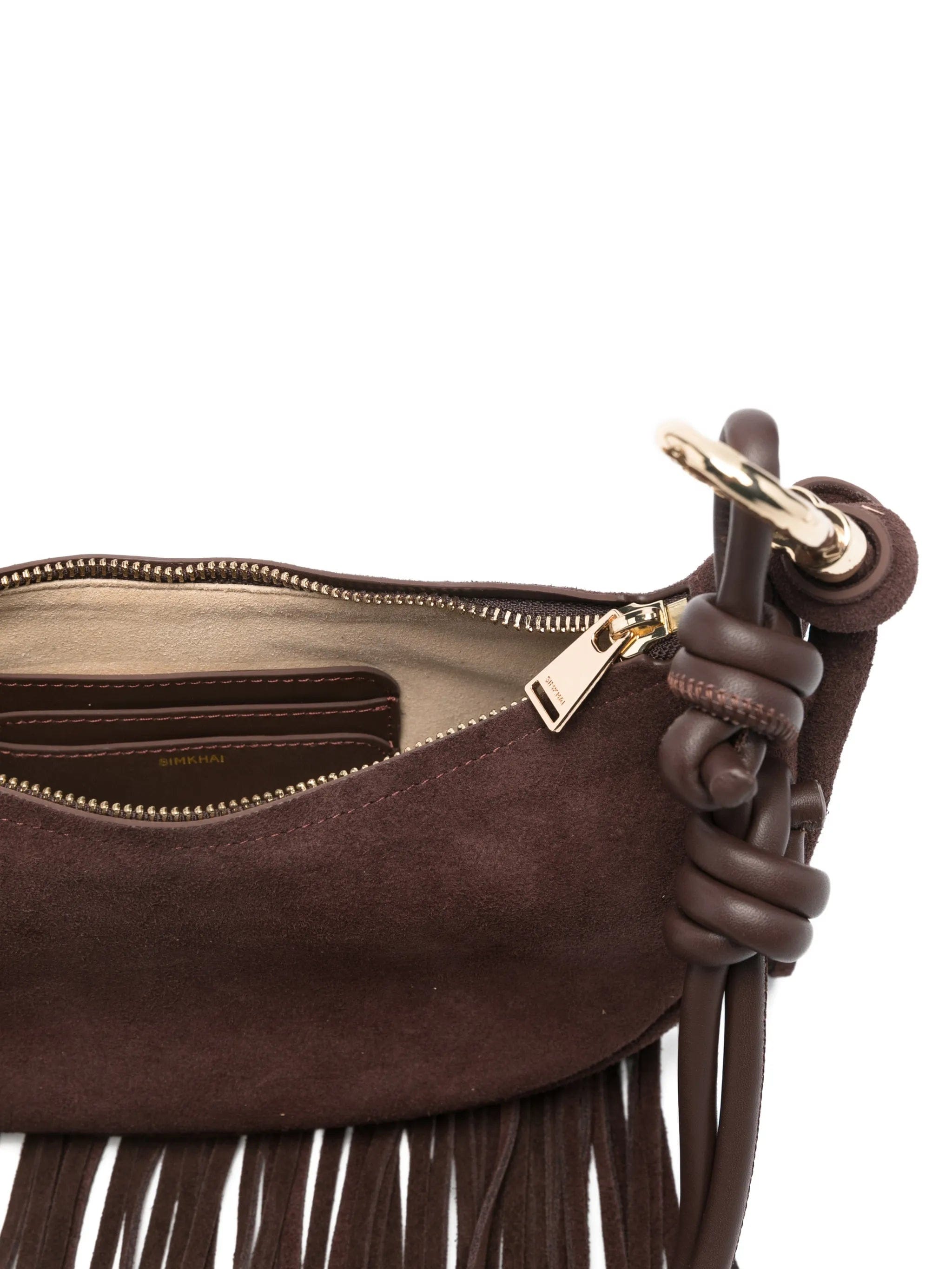 Simkhai Avery fringe cross body bag