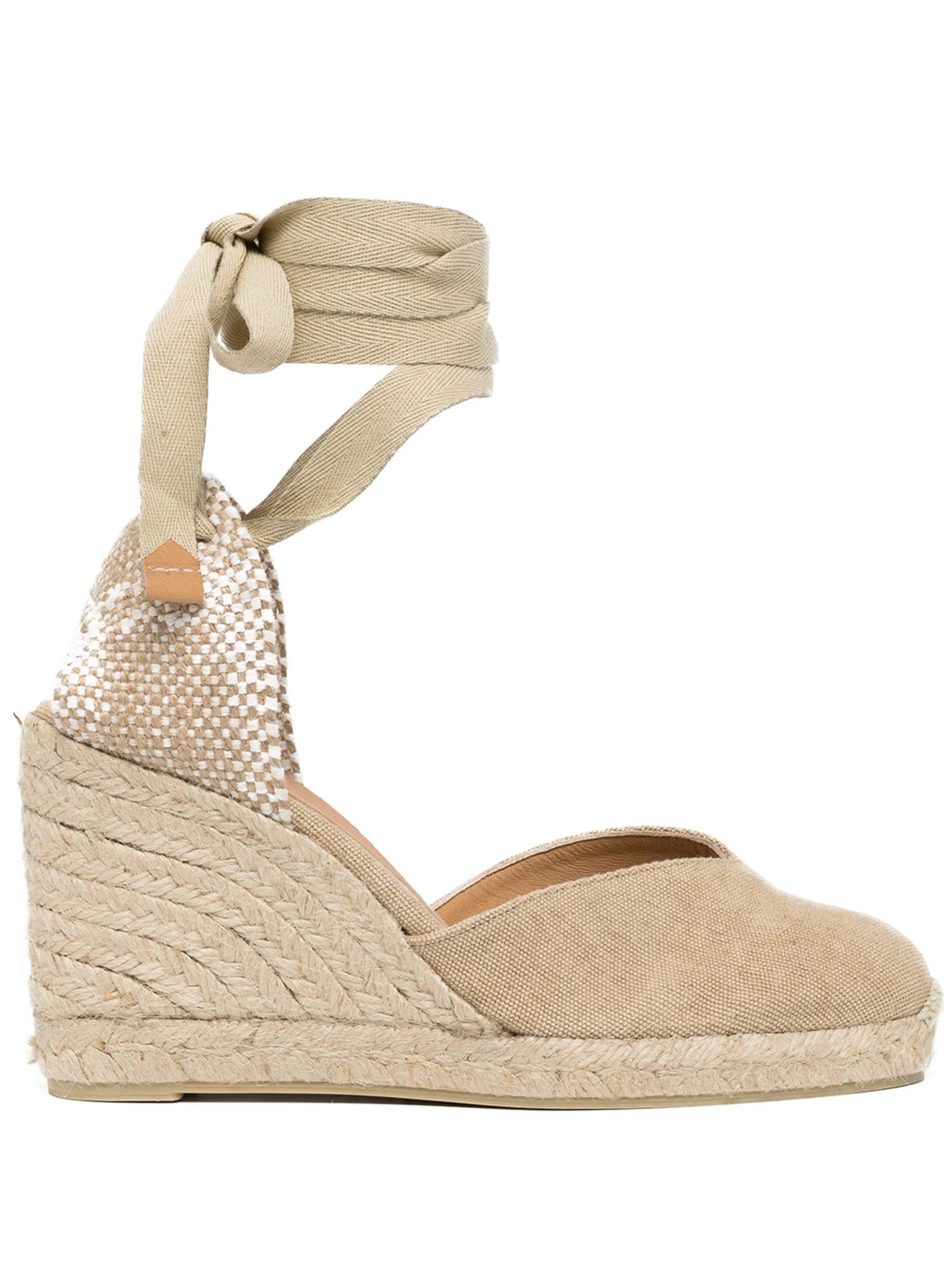 Castañer Chiara raffia - wedge espadrilles