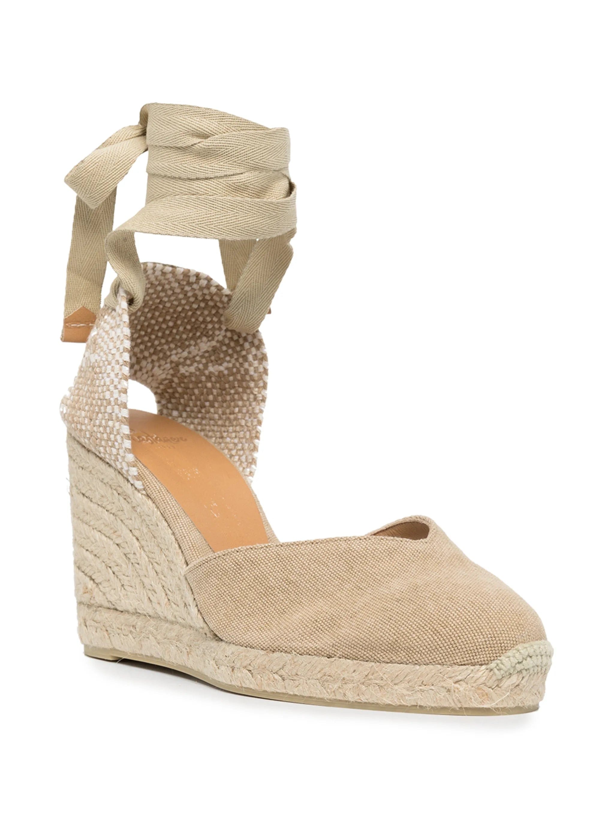 Castañer Chiara raffia - wedge espadrilles