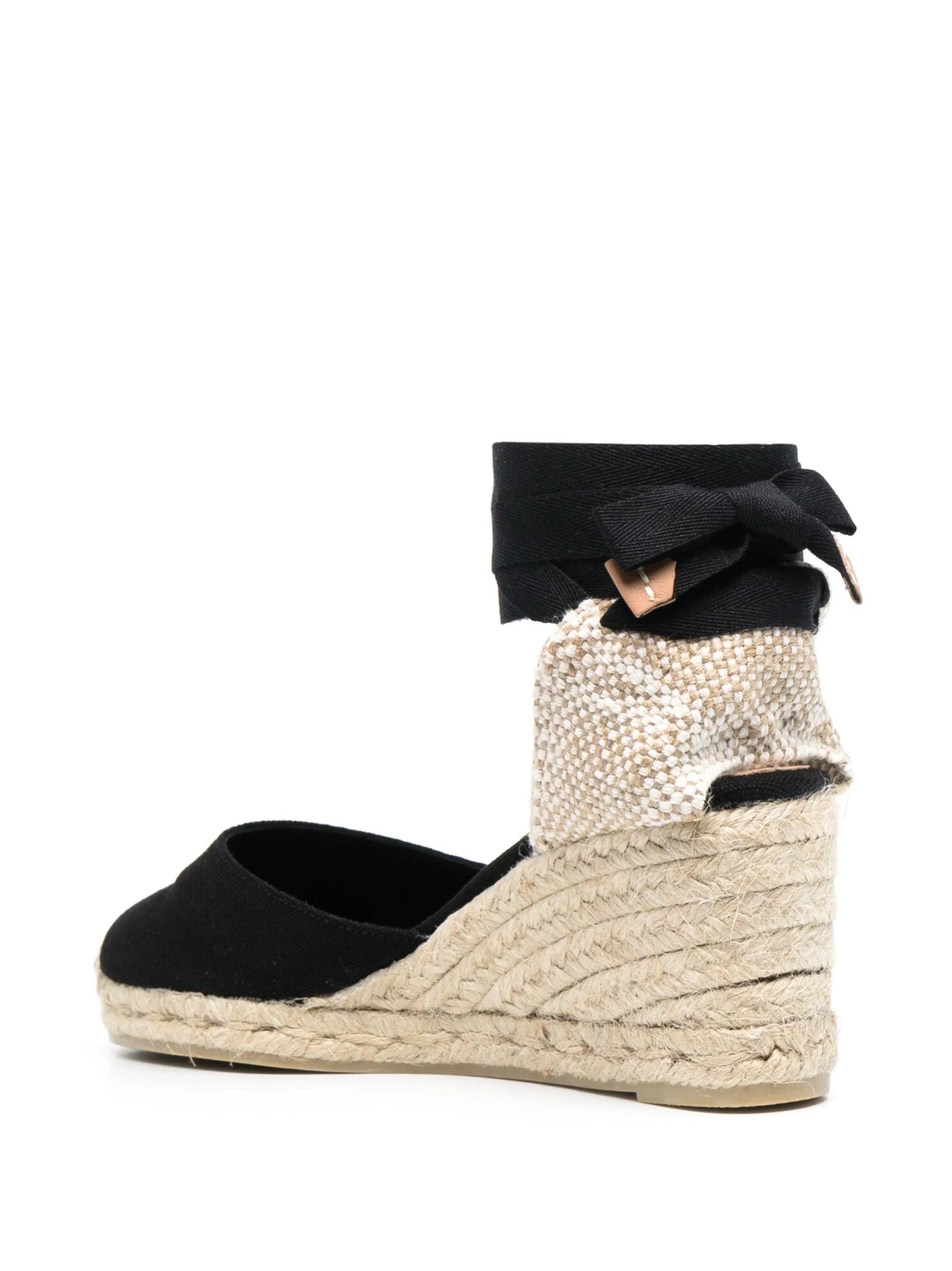 Castañer Carina lace - up wedge espadrilles