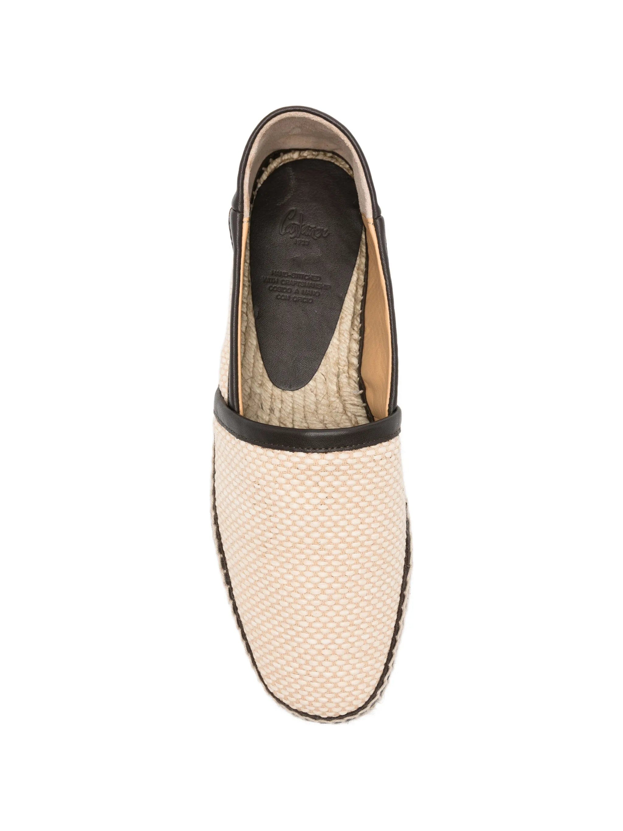 Castañer leather - trim espadrilles