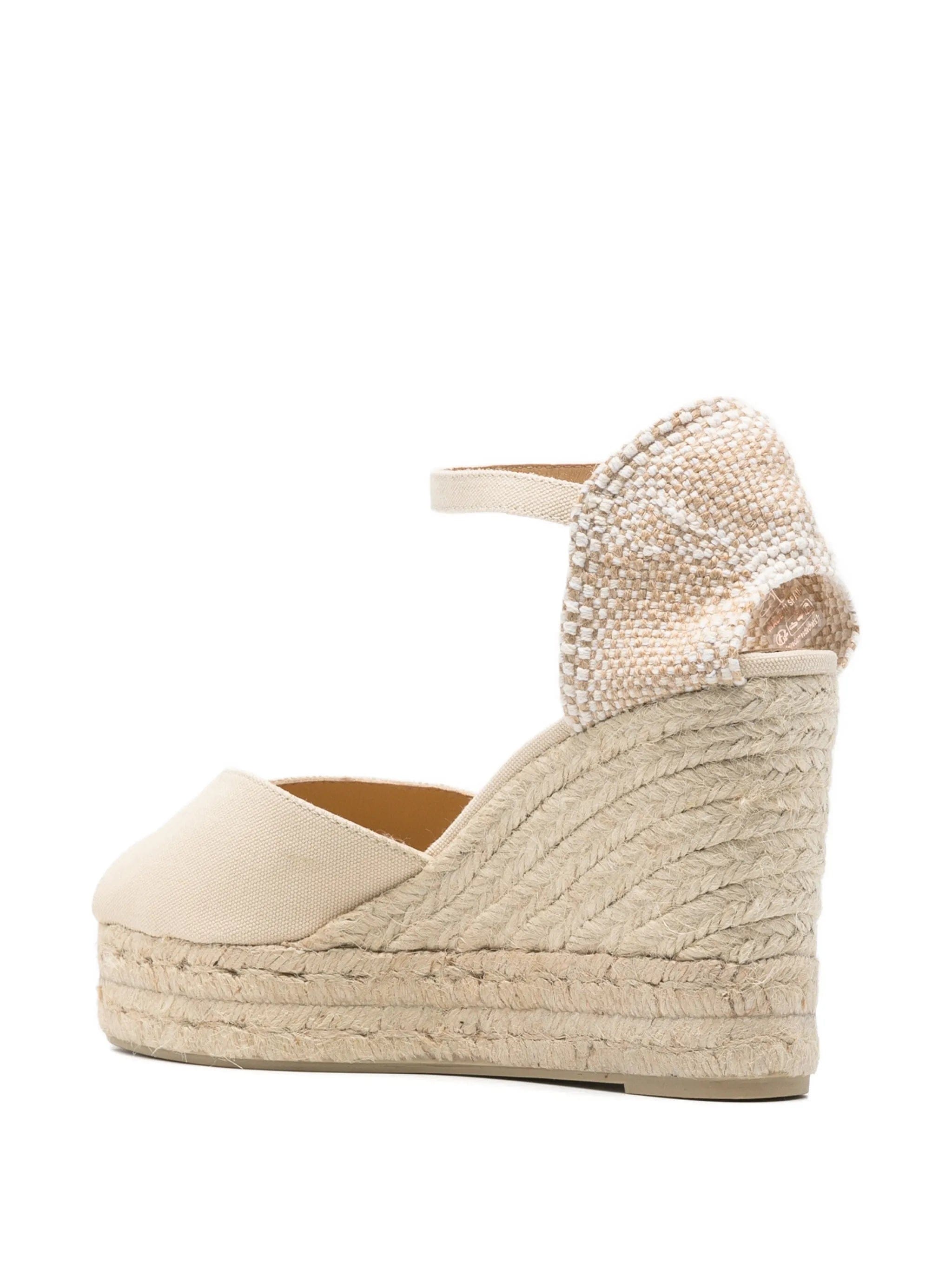 Castañer Bianca peep - toe espadrilles