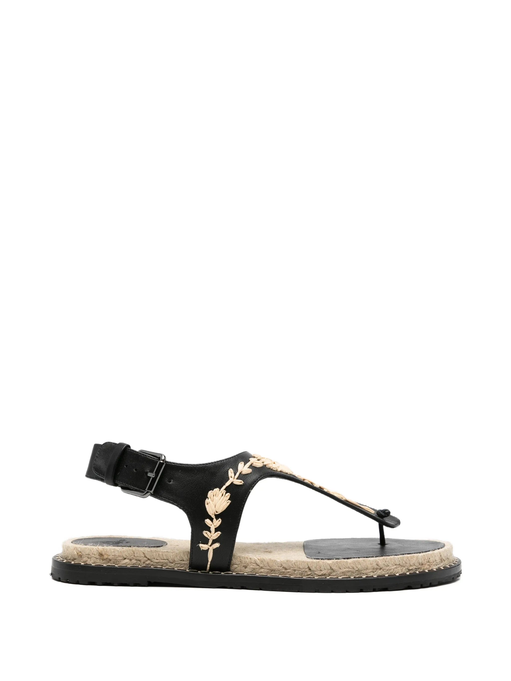 Castañer Pedra raffia espadrilles