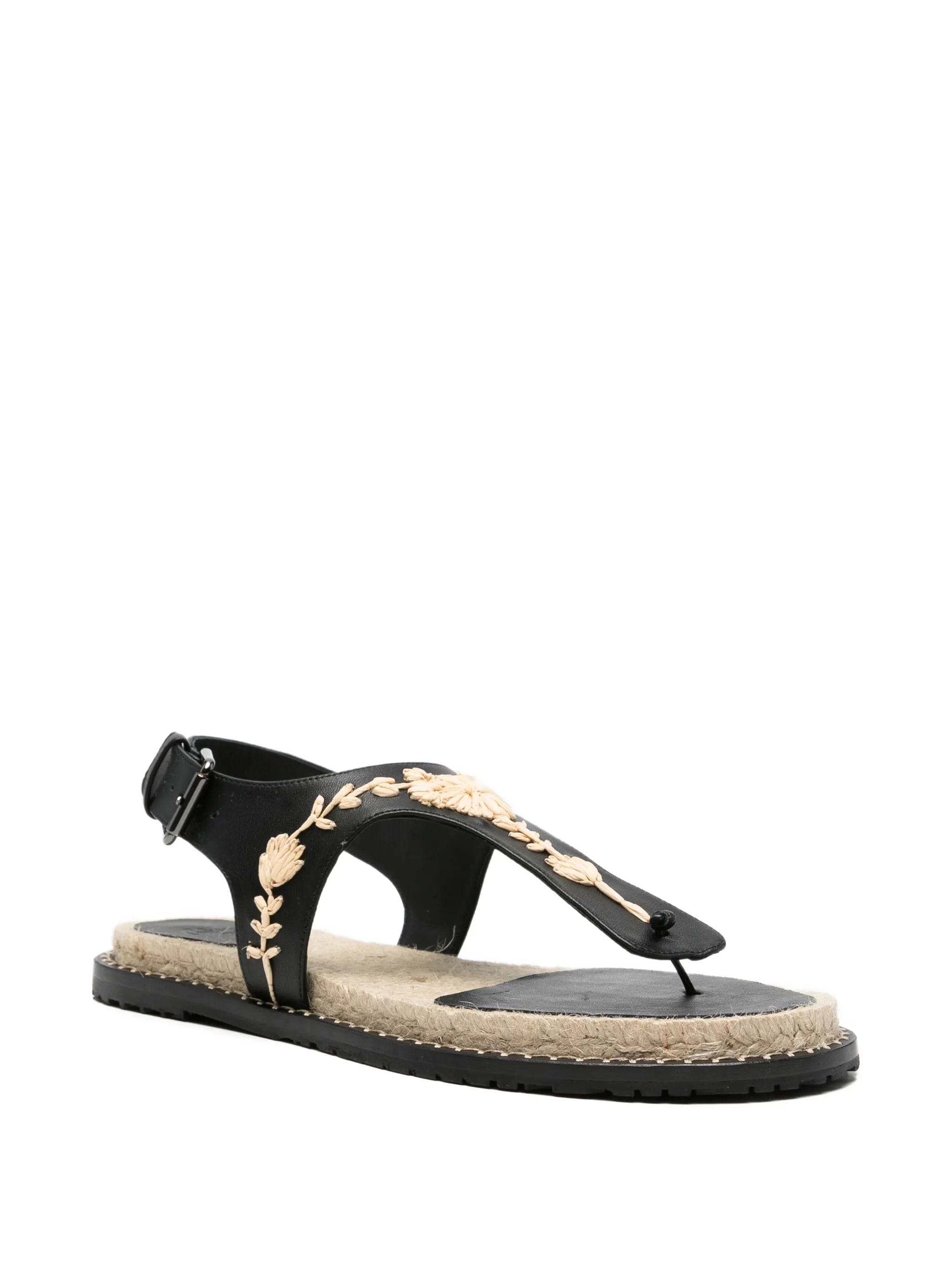 Castañer Pedra raffia espadrilles