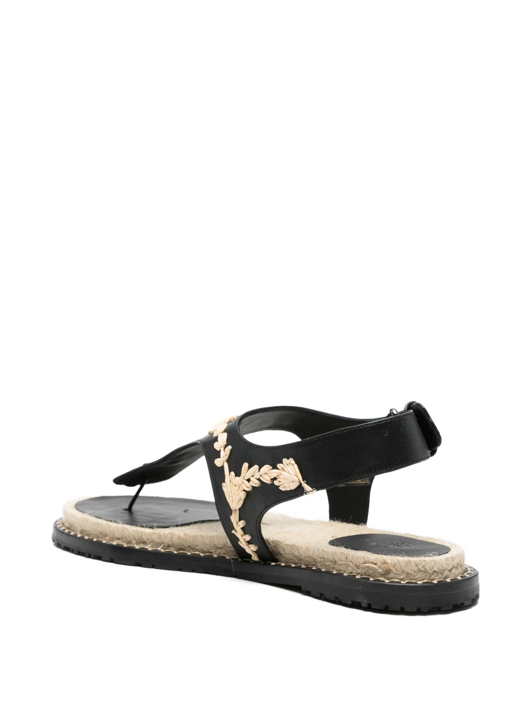 Castañer Pedra raffia espadrilles