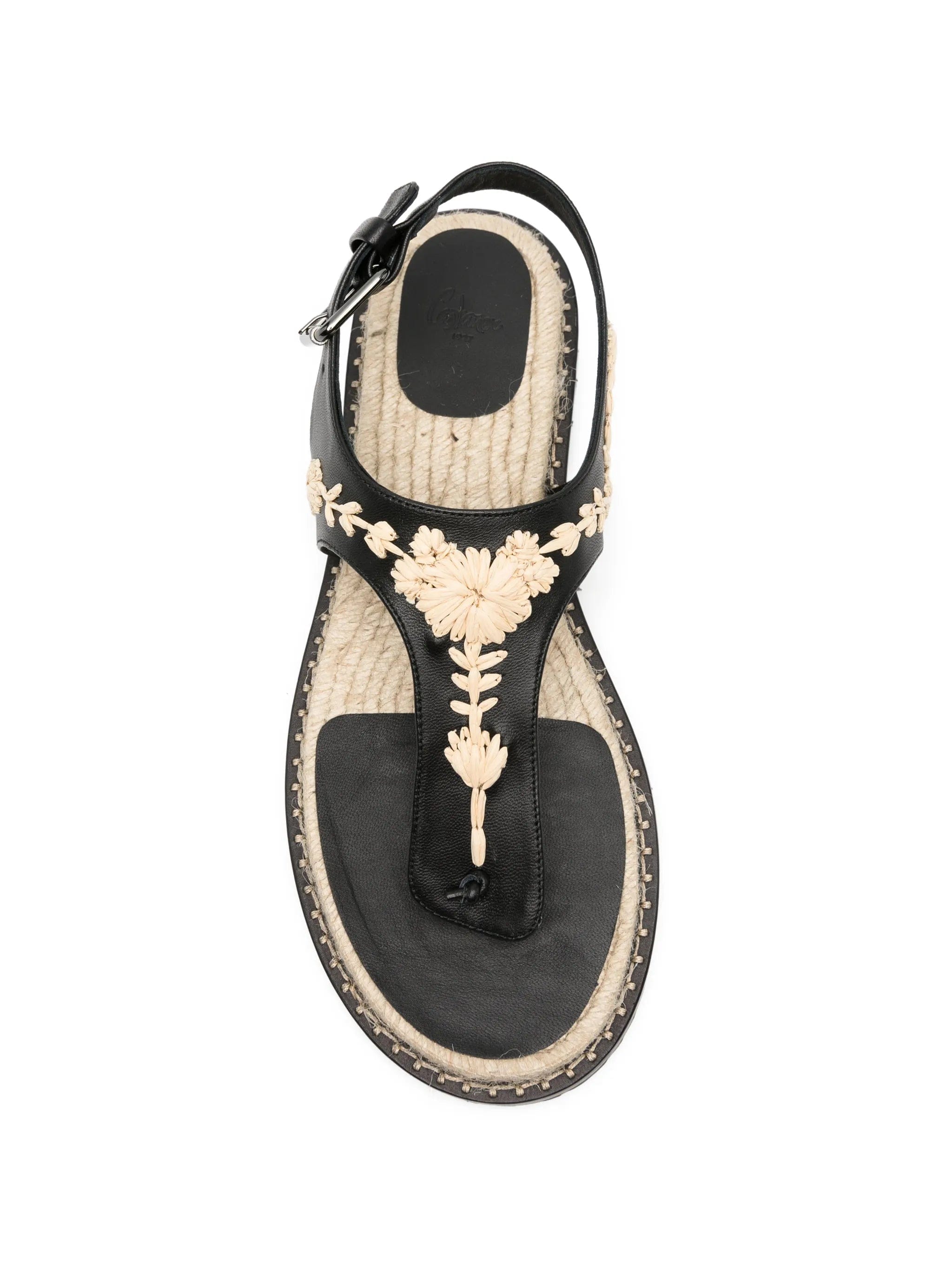 Castañer Pedra raffia espadrilles