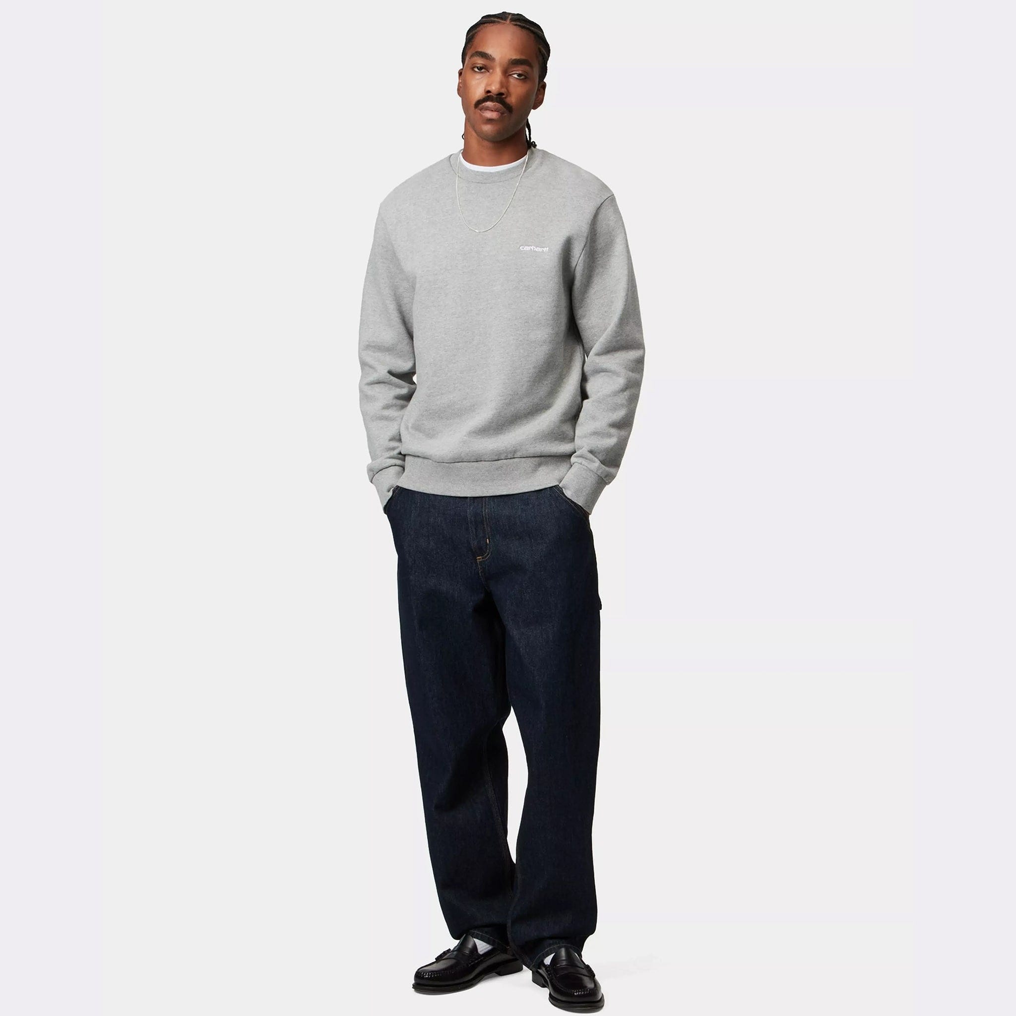 Carhartt WIP Single Knee Pant L32 (Blue Rinsed)