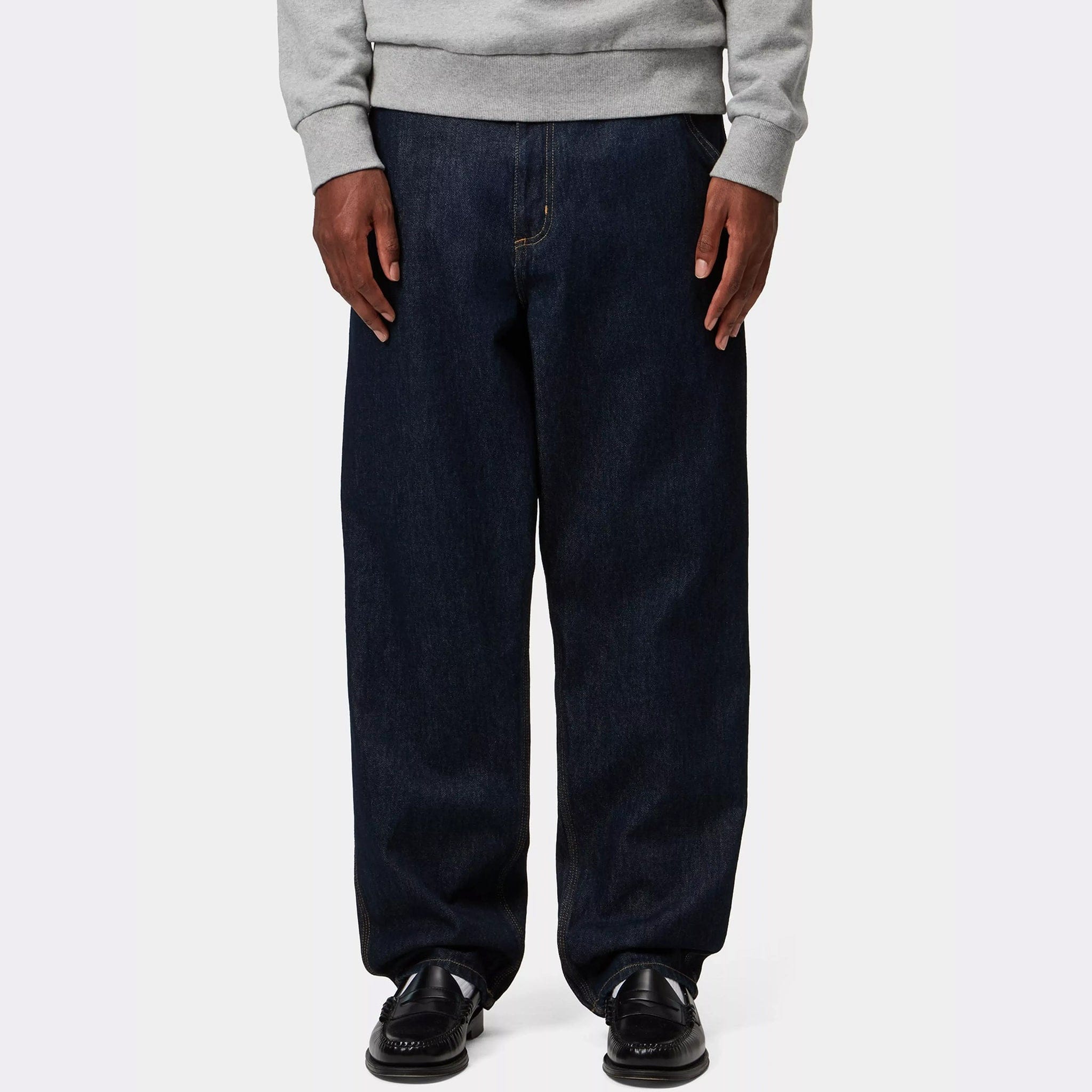 Carhartt WIP Single Knee Pant L32 (Blue Rinsed)
