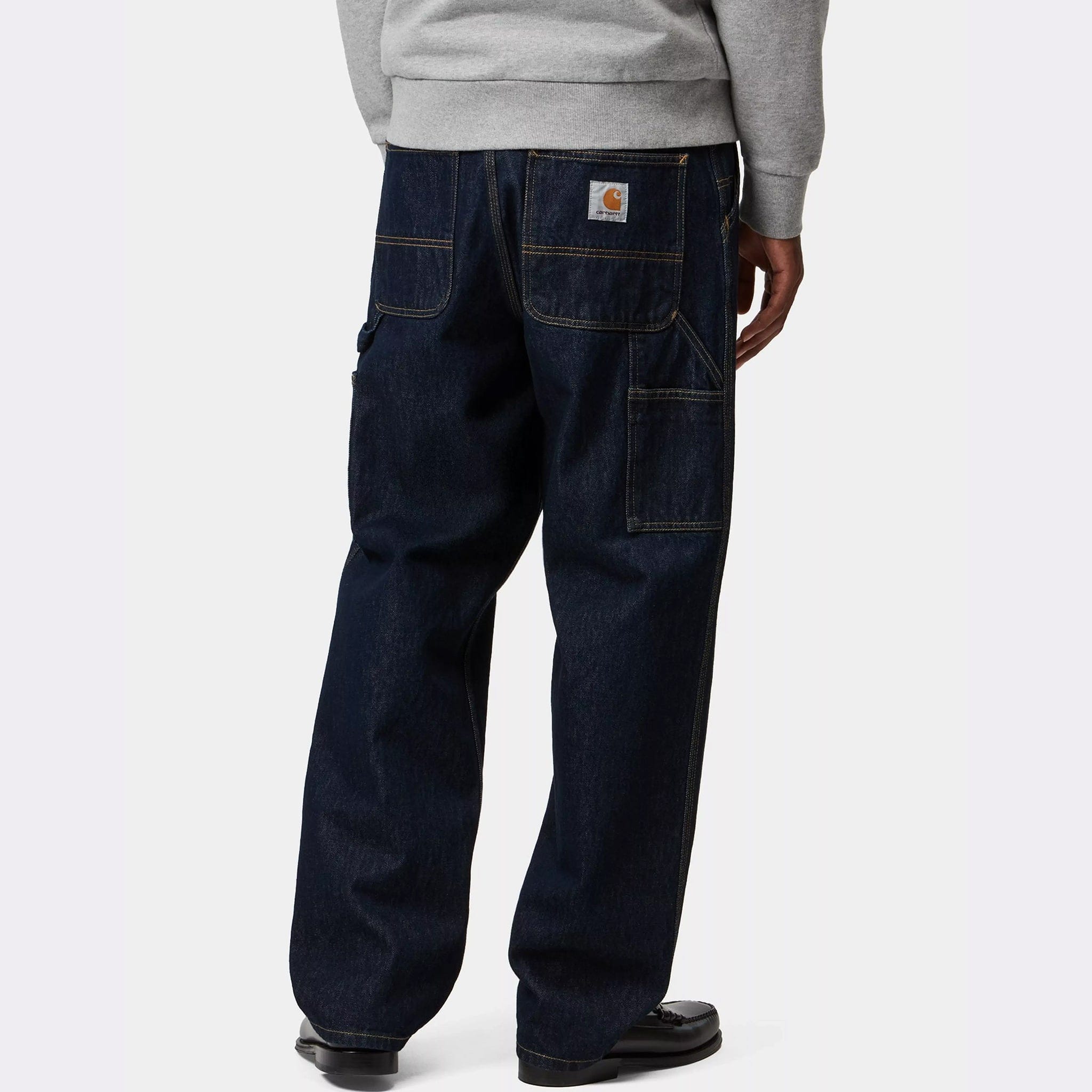 Carhartt WIP Single Knee Pant L32 (Blue Rinsed)