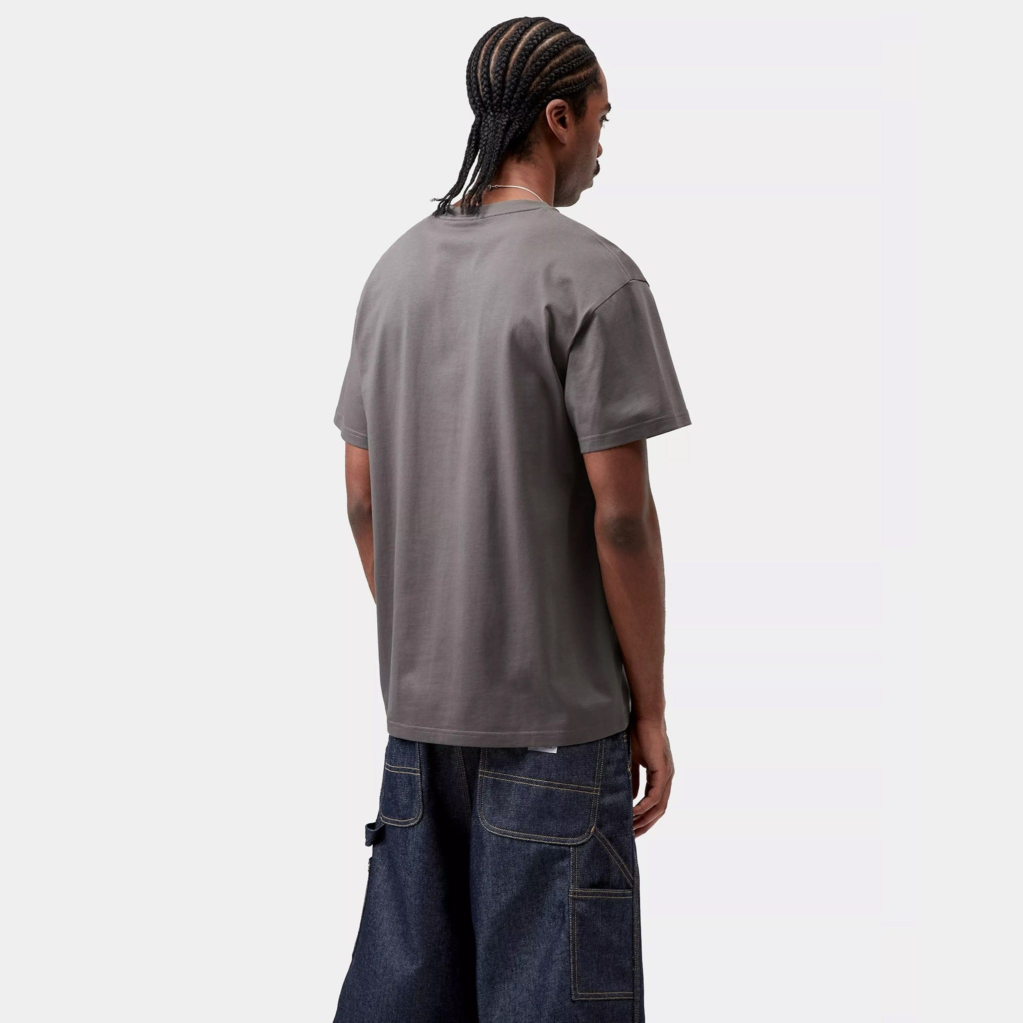 Carhartt WIP S/S Chase T-Shirt (Porphyry/Gold)