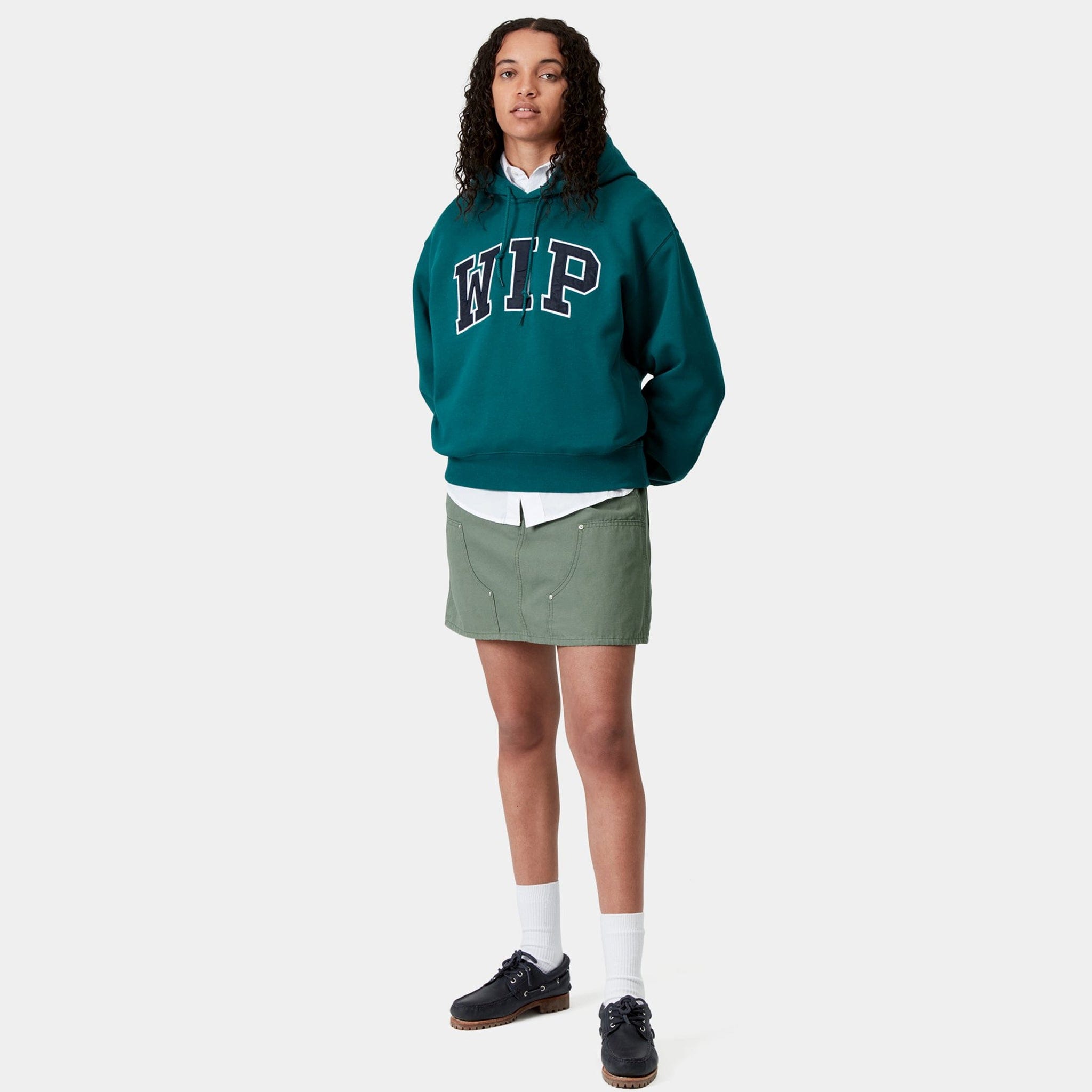 Carhartt WIP W' Maeve Double Knee Skirt (Park Stone)
