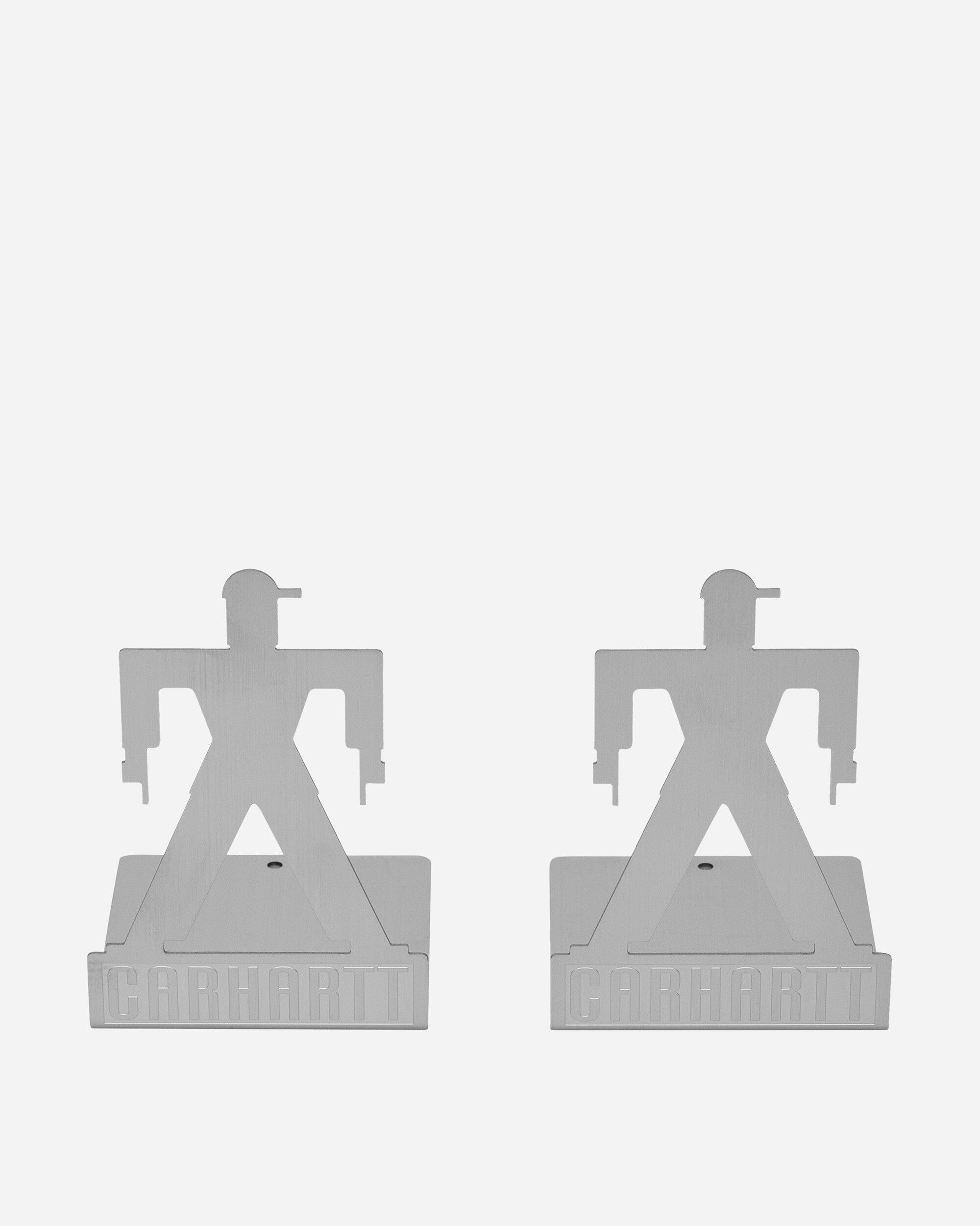 Carhartt WIP Foundation Bookends Silver