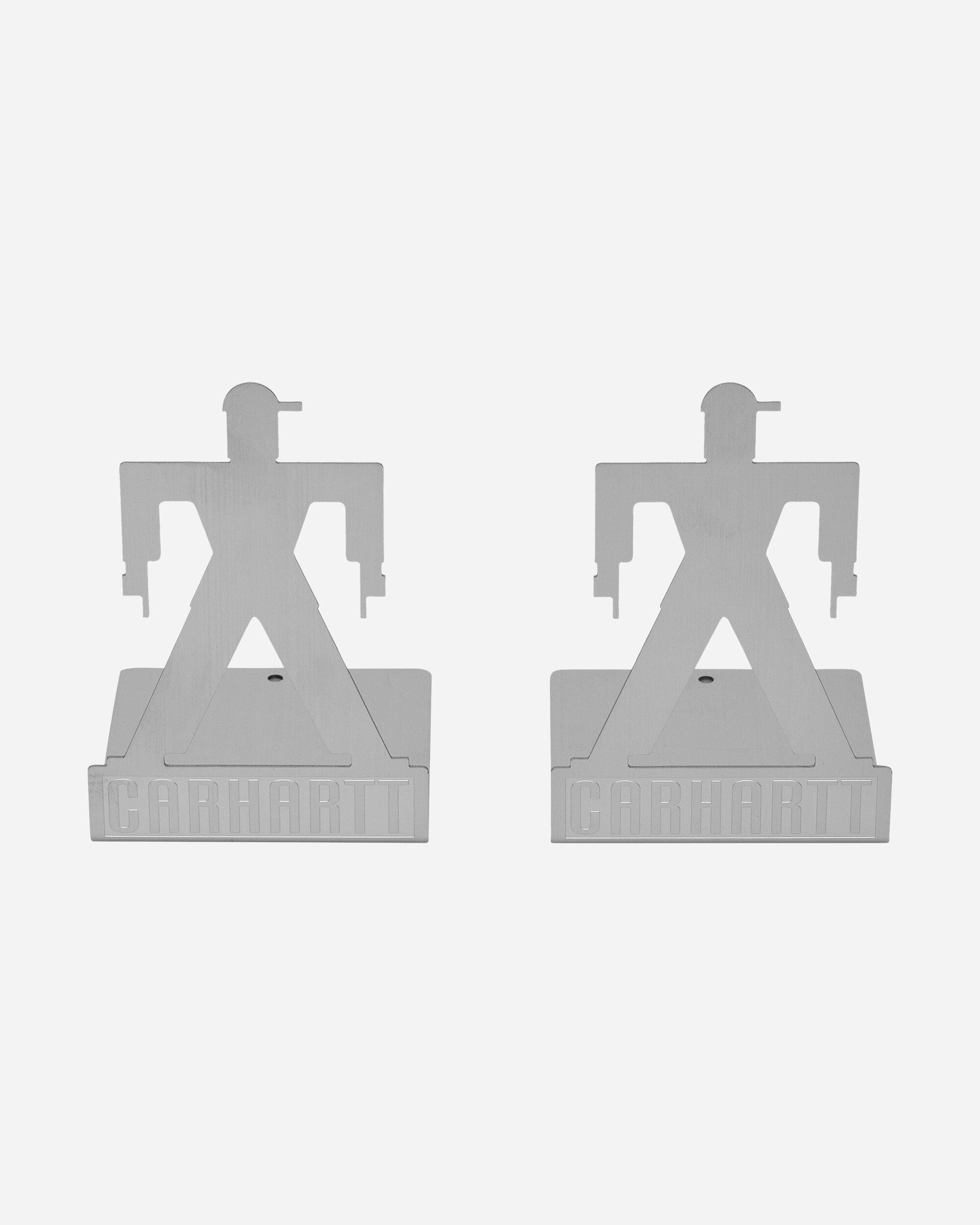 Carhartt WIP Foundation Bookends Silver