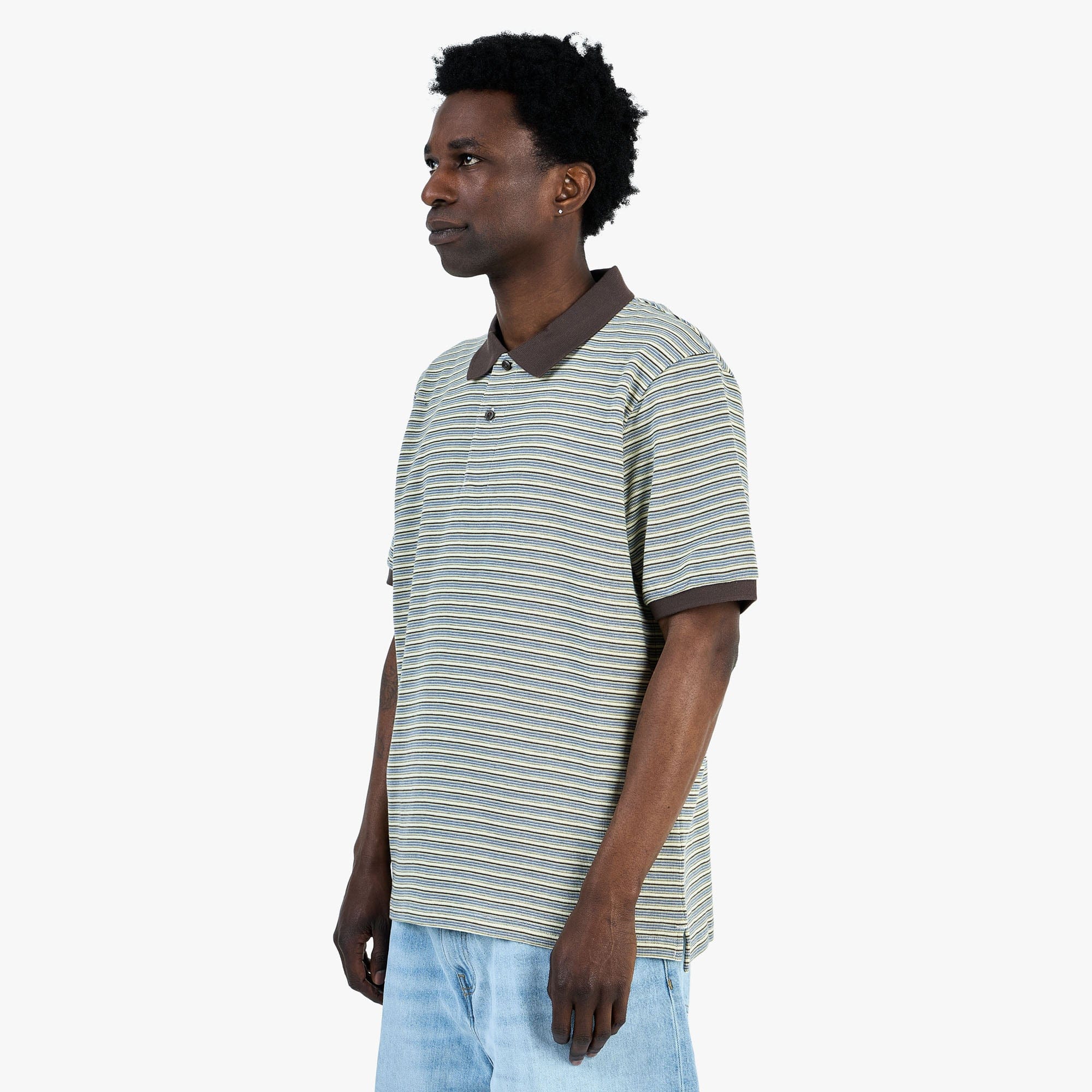 Carhartt WIP Dion Polo Dion Stripe / Wax