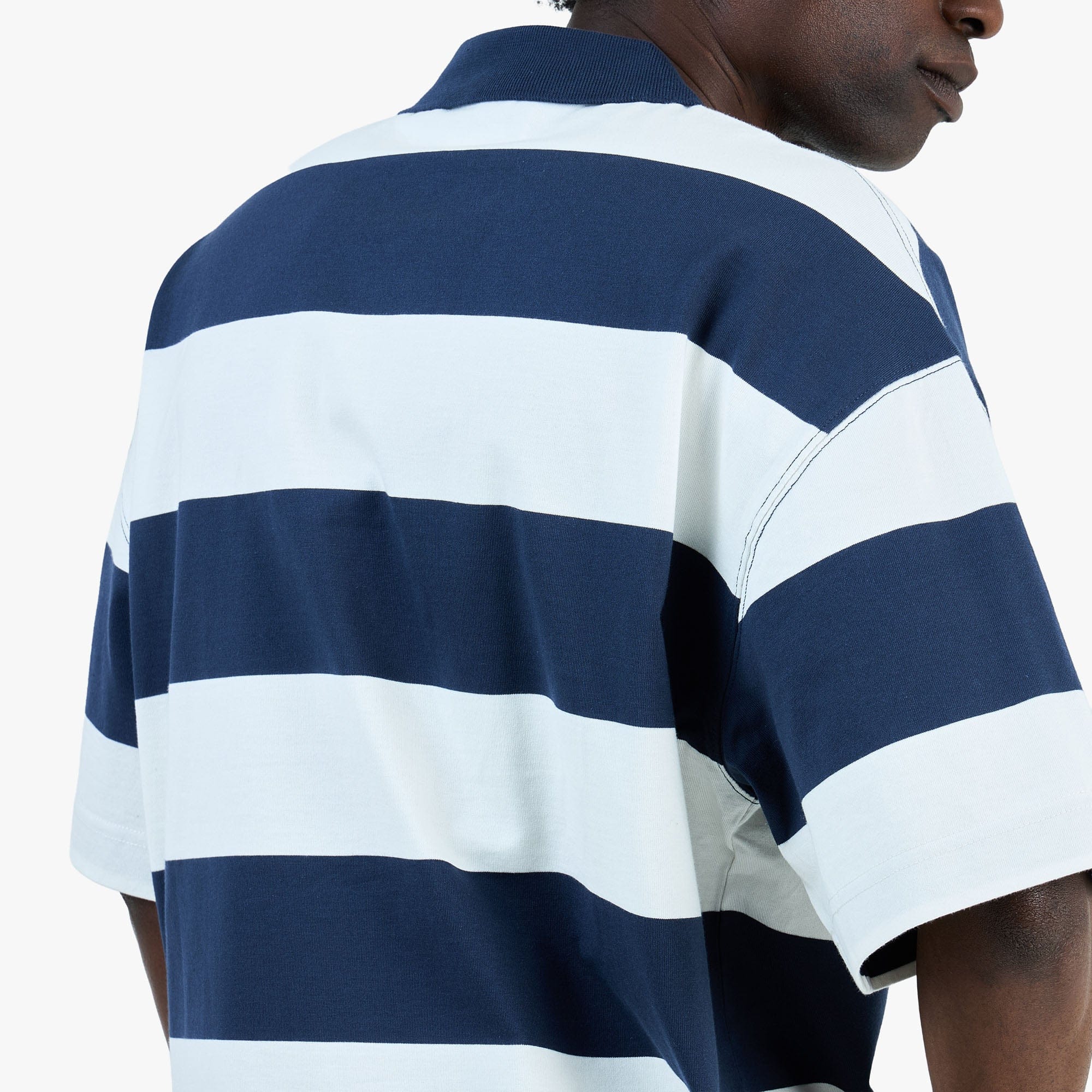 Carhartt WIP Delray Polo Delray Stripe / Blue