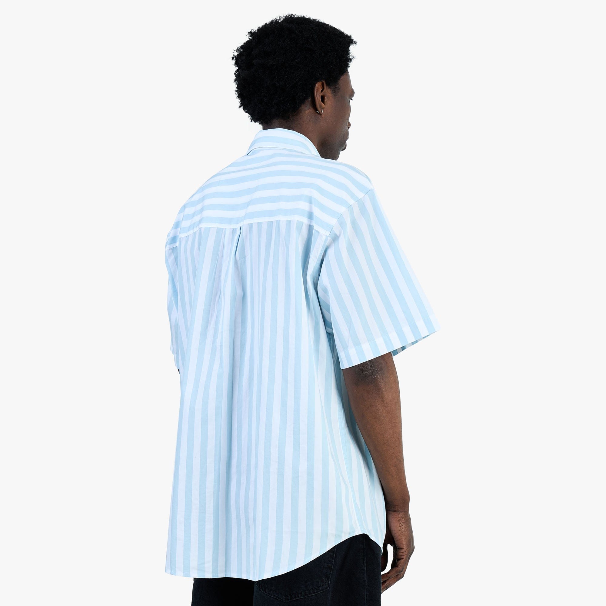 Carhartt WIP Royce Shirt Royce Stripe / Icaria - White