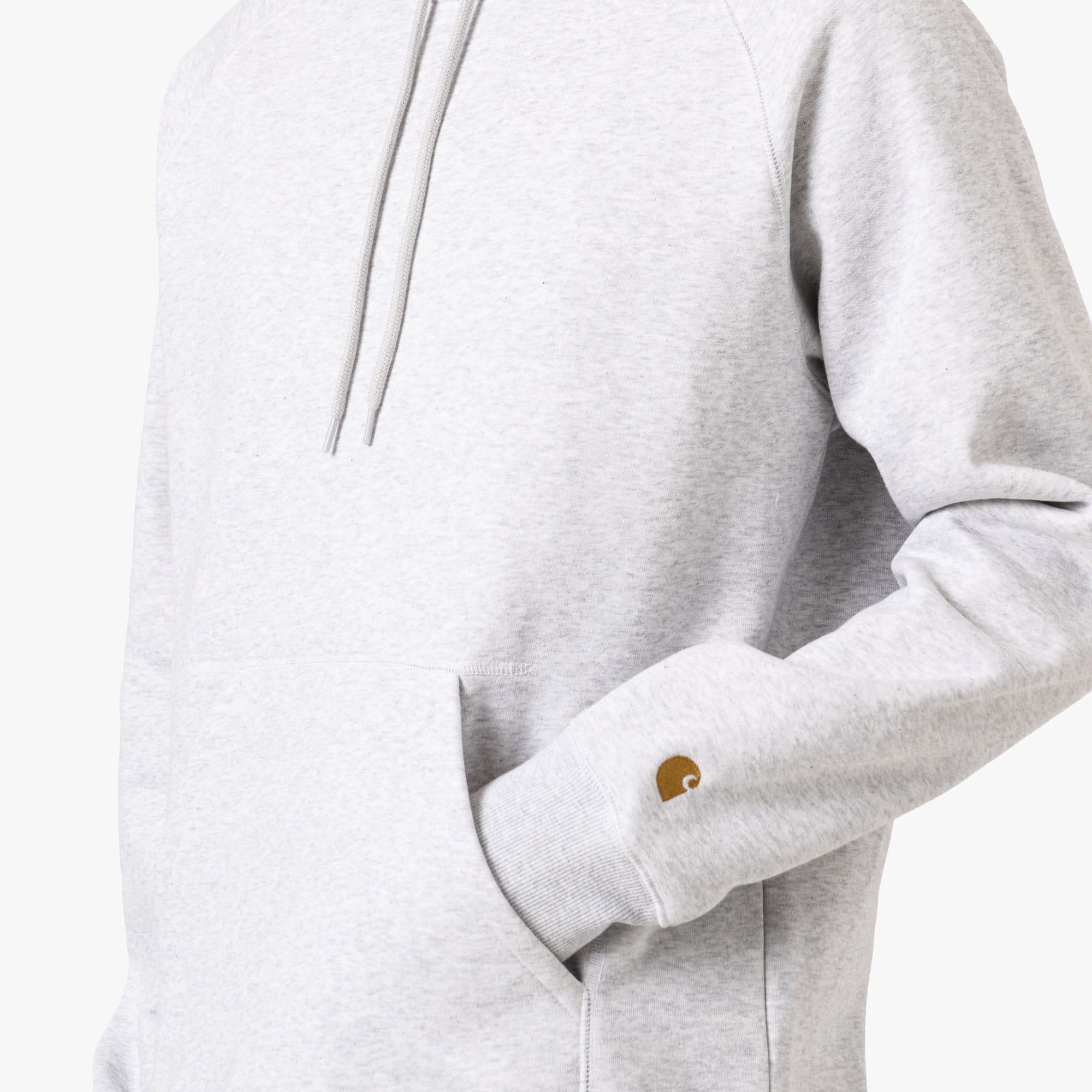 Carhartt WIP Chase Hooded Sweatshirt / Ash Heather