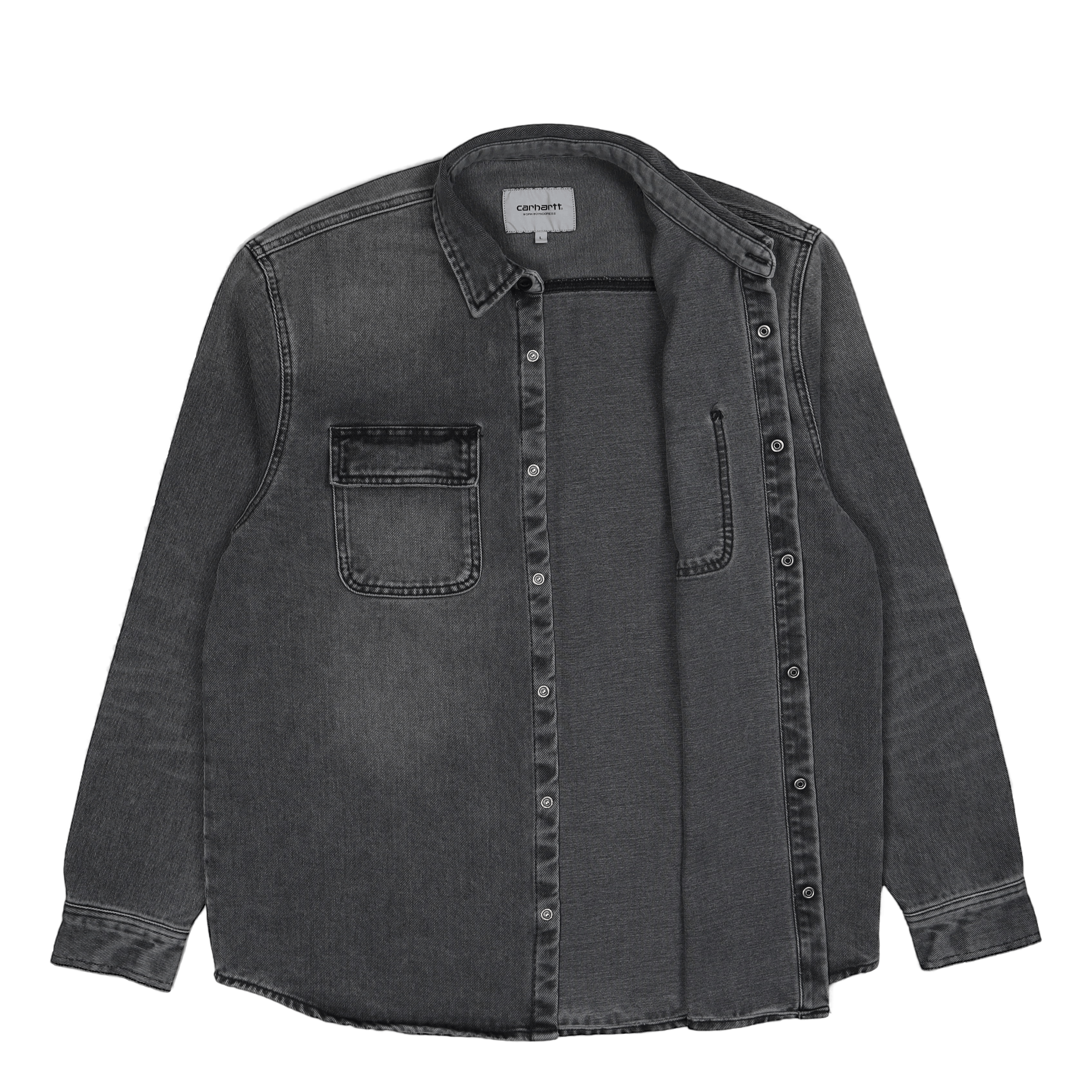 Carhartt WIP Salinac Shirt Jac Black