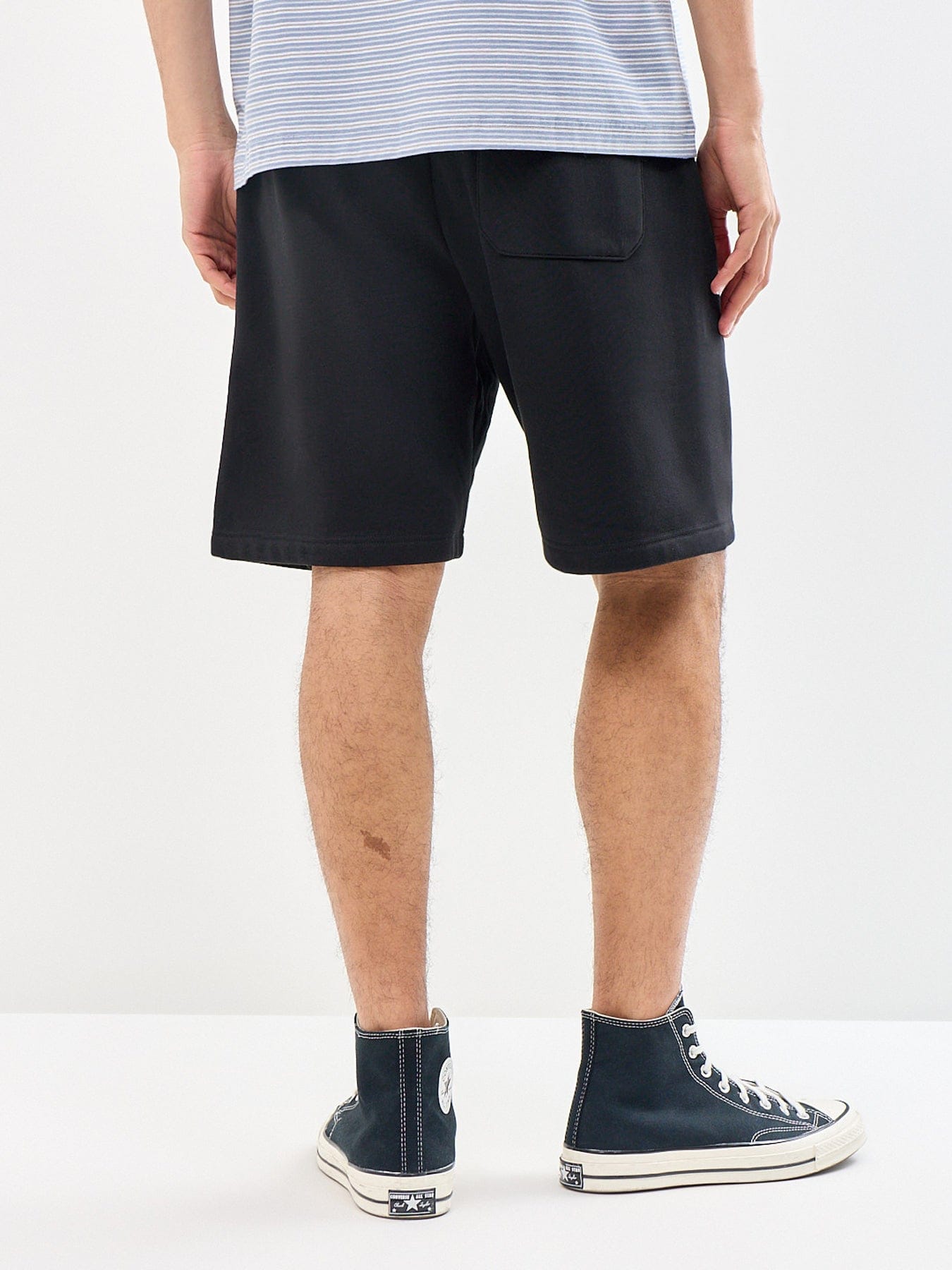 Carhartt WIP Chase Sweat Shorts Black