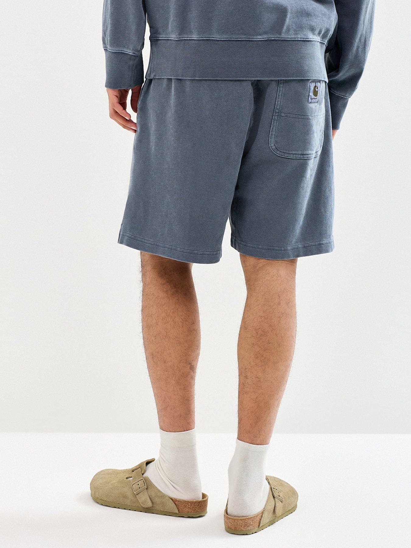 Carhartt WIP Harper Sweat Shorts Grey