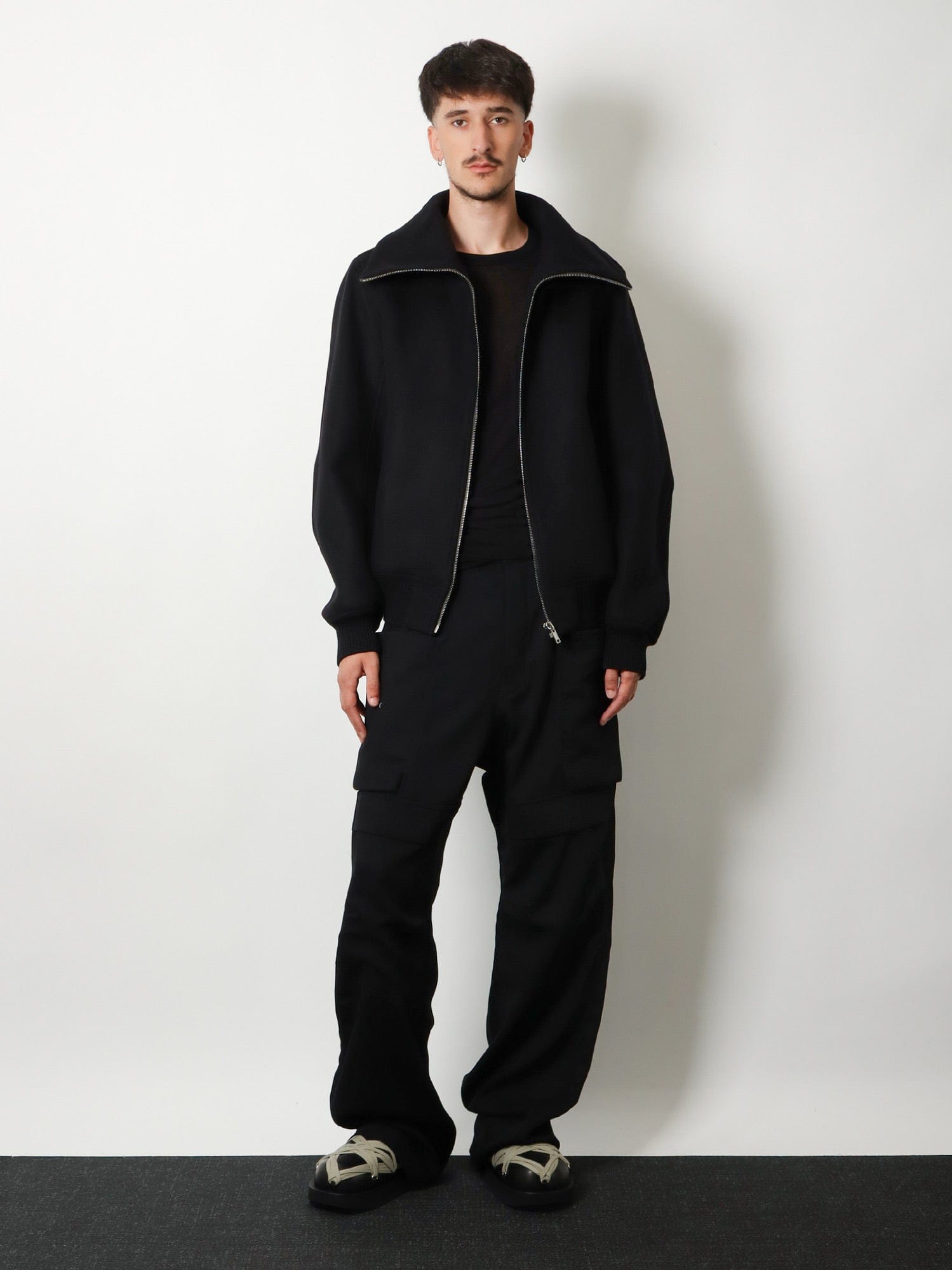 RICK OWENS Wool jacket