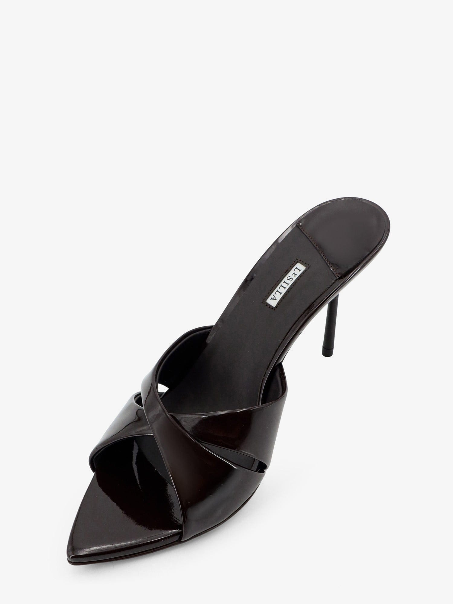 LE SILLA Shirley patent leather sandals