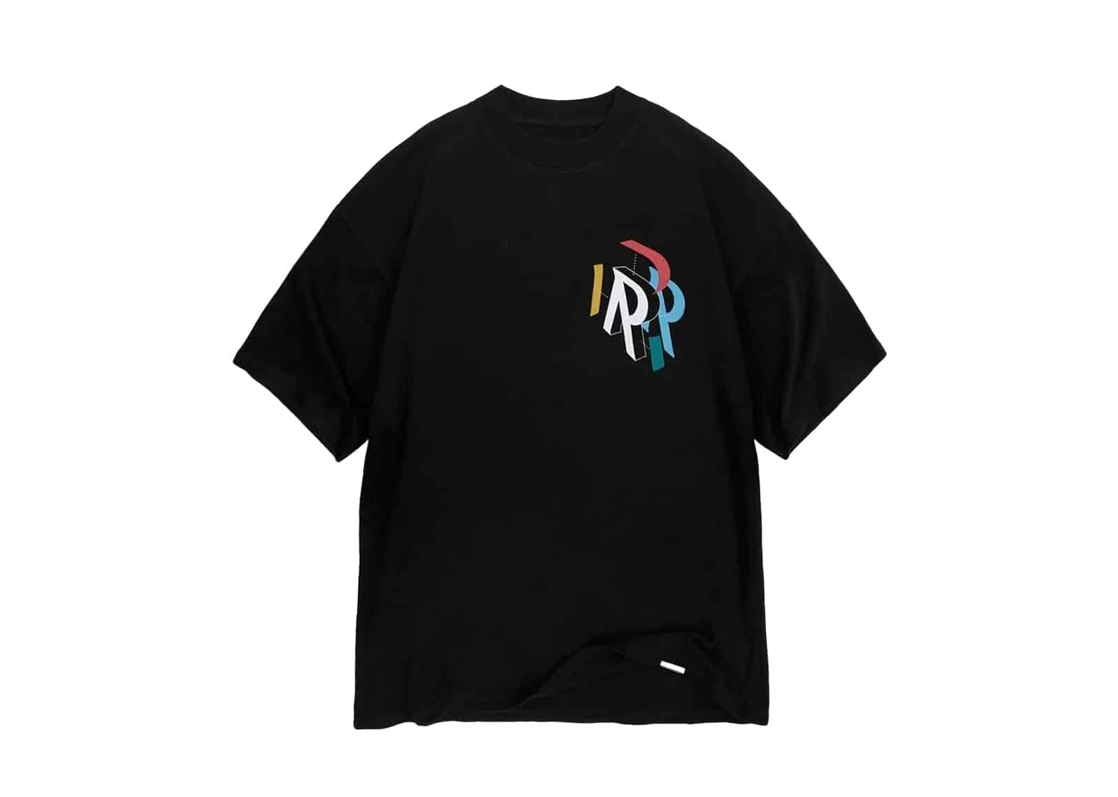 Represent Initial Assembly T-Shirt Jet Black