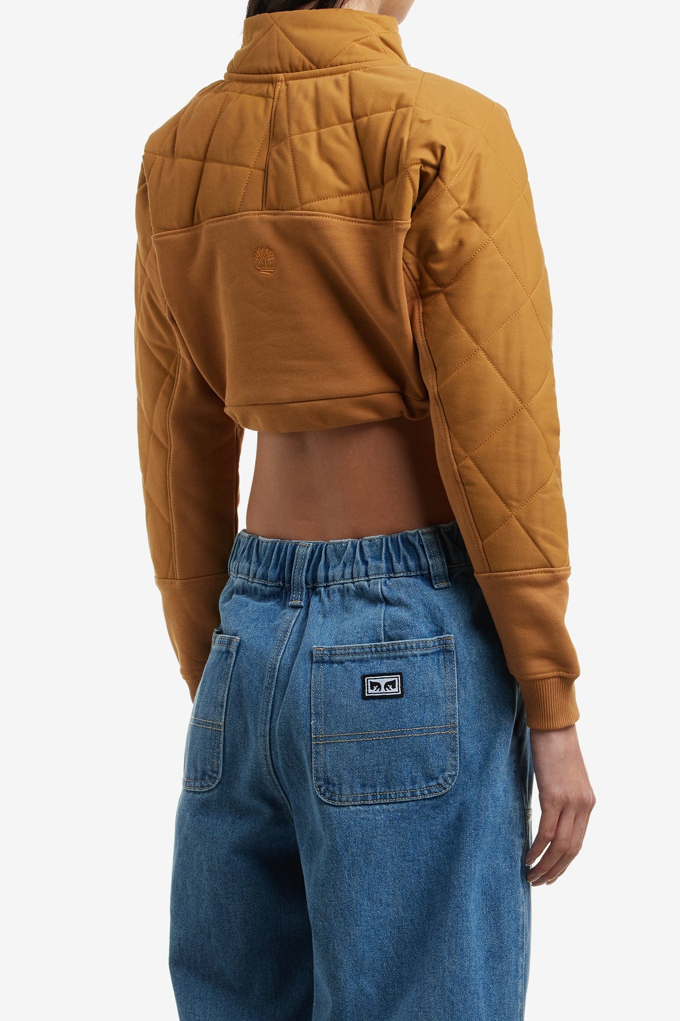Timberland X HUMBERTO LEON CROPPED RUGBY SWEATSHIRT