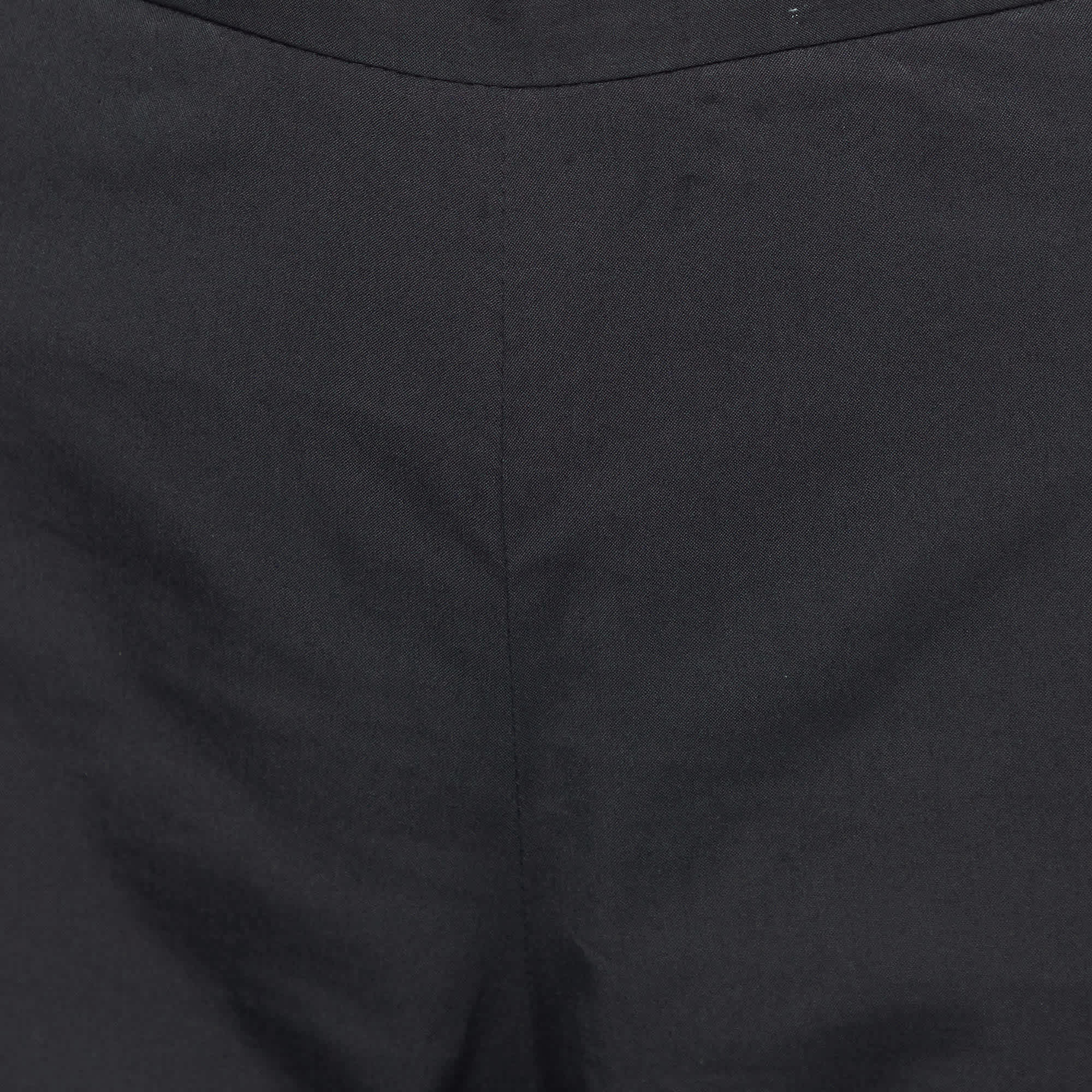 Moschino Cheap And Chic Black Cotton Capri Pants