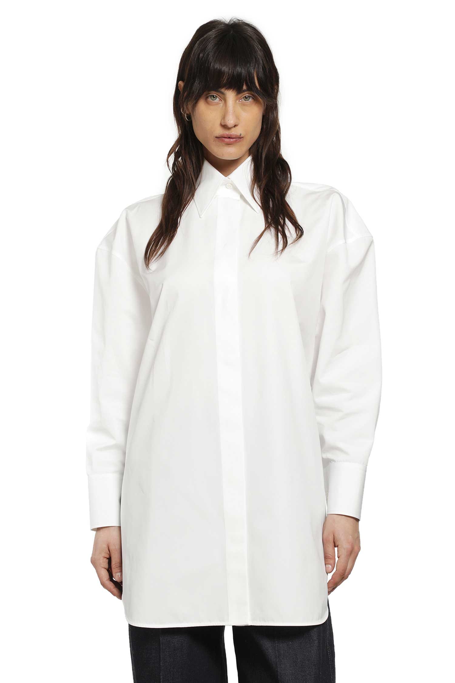 Givenchy Asymmetric Poplin Shirt