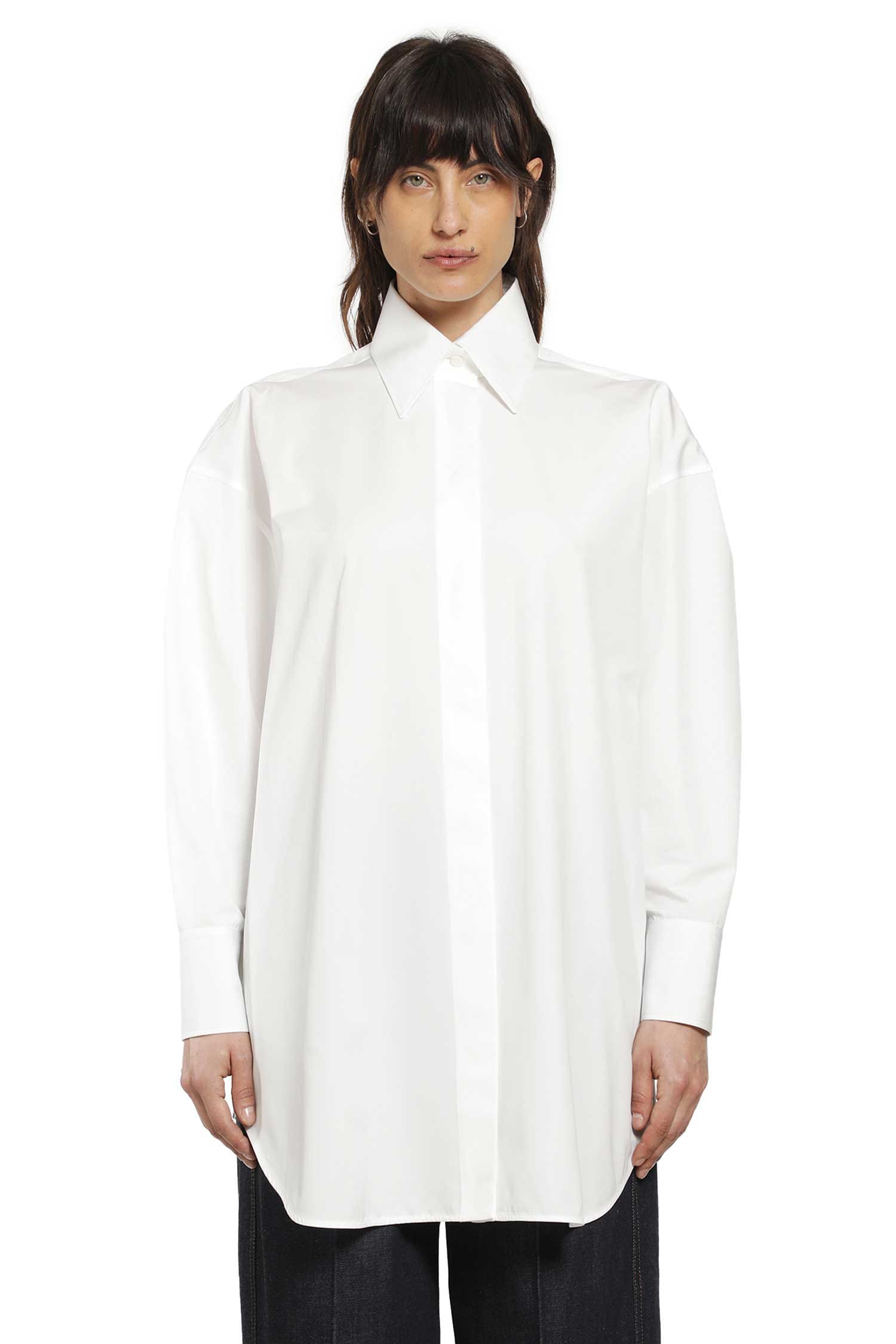 Givenchy Asymmetric Poplin Shirt