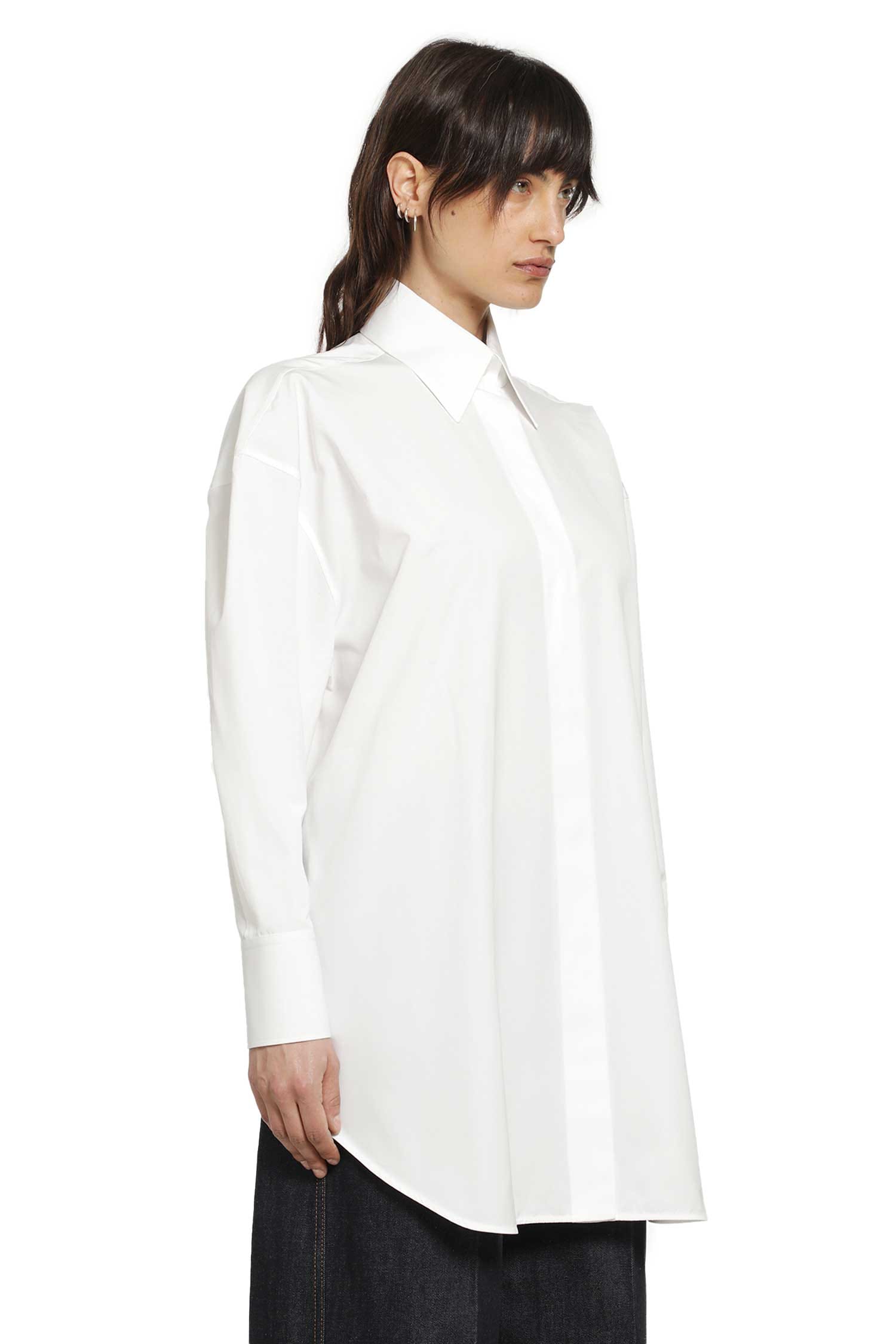 Givenchy Asymmetric Poplin Shirt